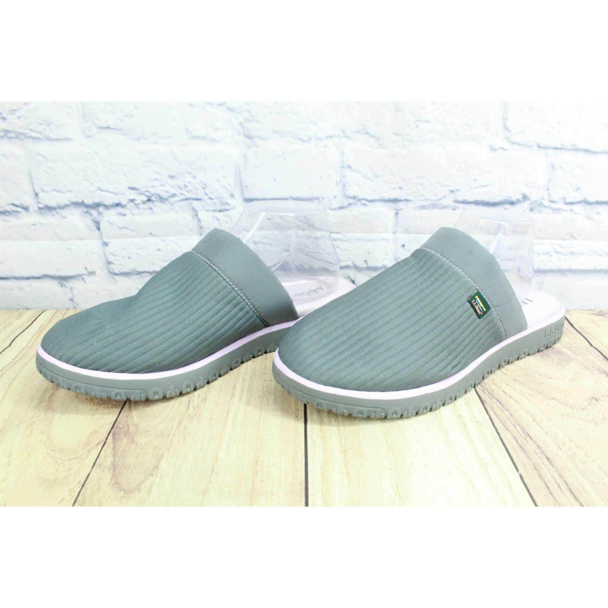 L.L. Bean LL Bean Airlight Gray Nylon Indoor Slippers Women's Size 10 Size US 10 / IT 40 - 2 Thumbnail