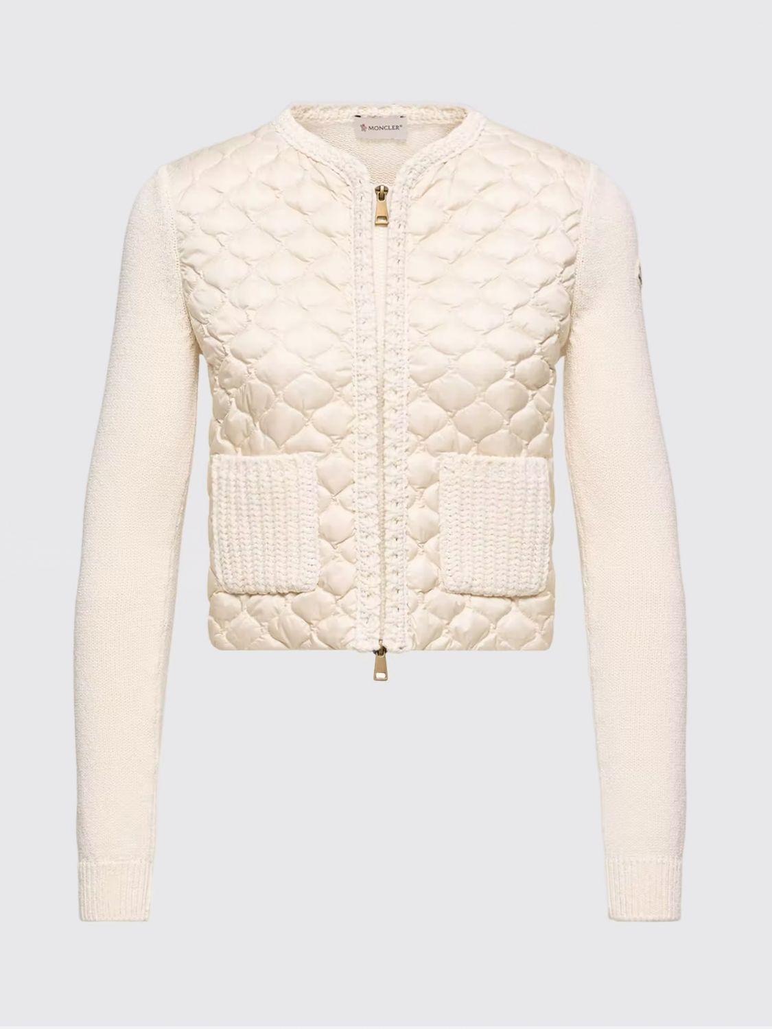 Moncler Moncler Sweater Woman White Size S / US 4 / IT 40 - 1 Preview