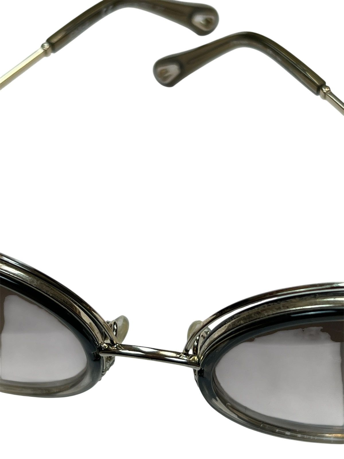 Chloe Chloe Carlina CE120S Oversized Round Gold Sunglasses Size ONE SIZE - 7 Thumbnail