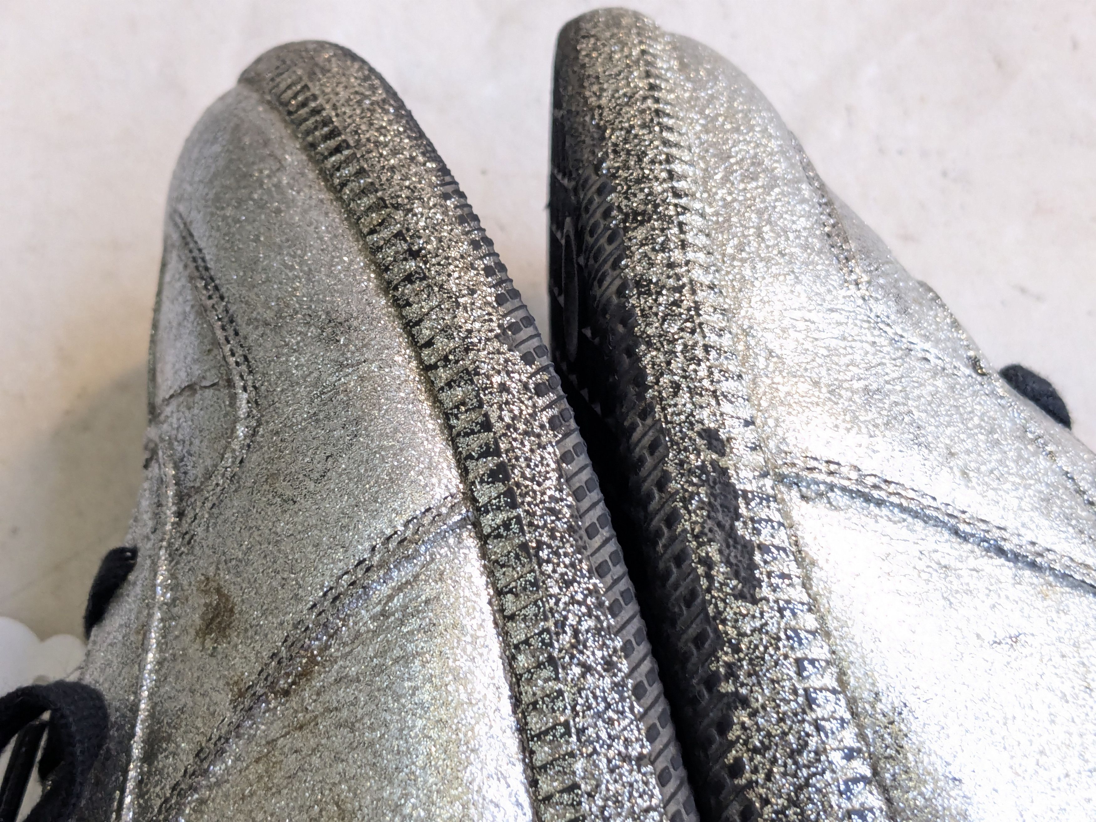 Maison Margiela Maison Margiela GAT Replica Black Silver 12 45 Low Leather Size US 12 / EU 45 - 8 Thumbnail