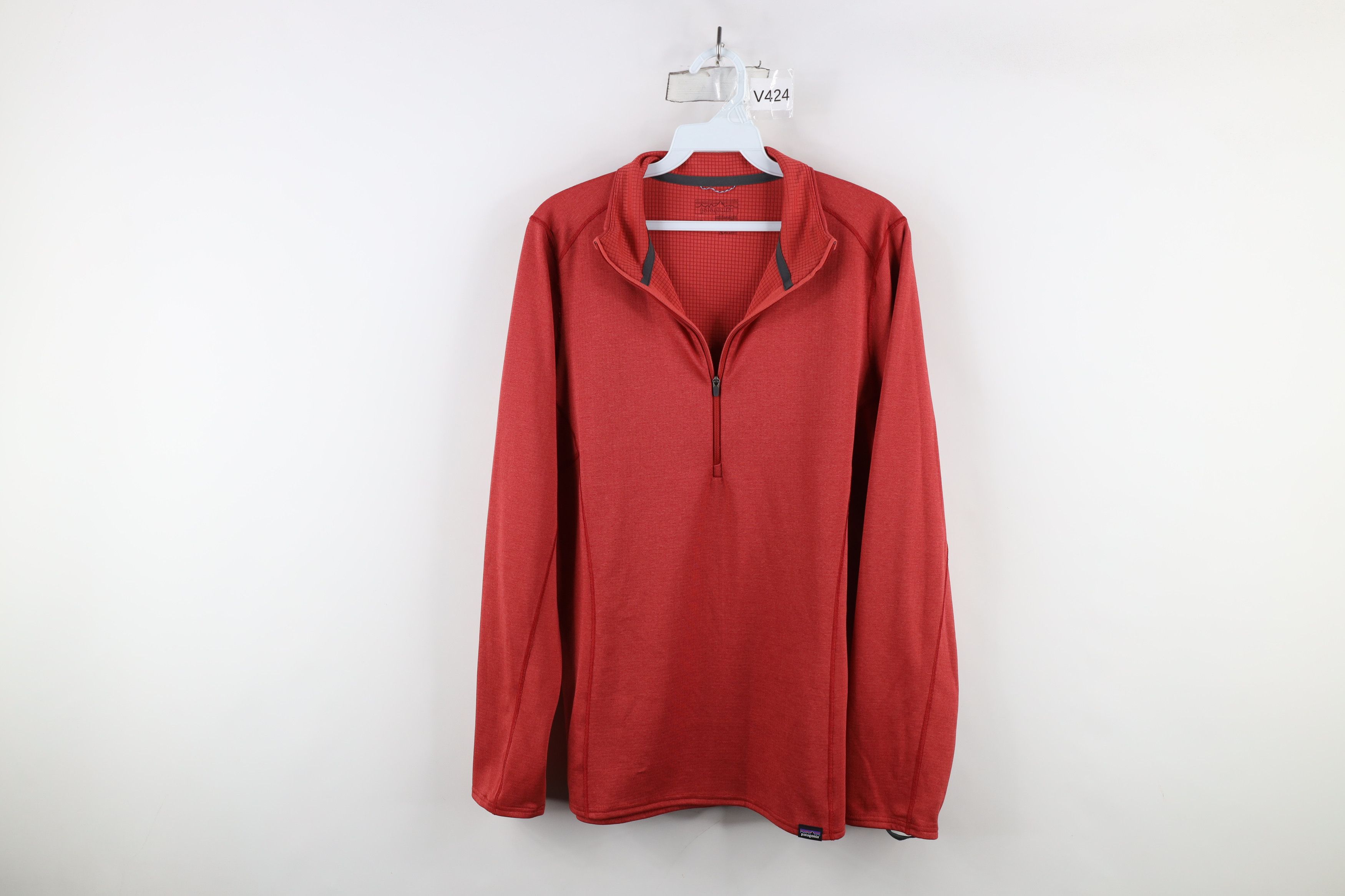 Patagonia × Vintage Patagonia Spell Midweight Polartec Fleece Half Zip Sweater Size L / US 10 / IT 46 - 1 Thumbnail