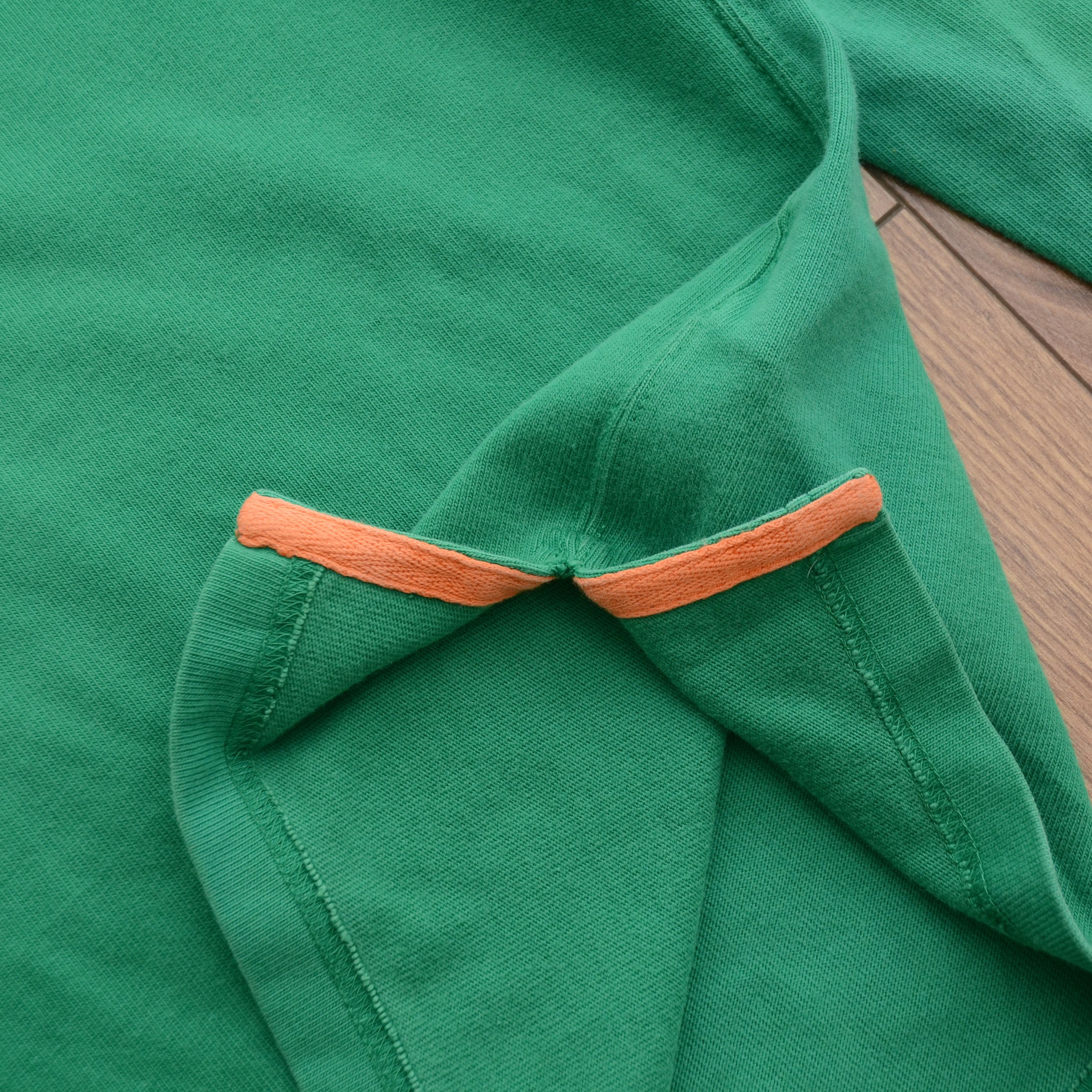Polo Ralph Lauren Vintage Polo Ralph Lauren Long Sleeve Rugby Shirt Green Rare Size US L / EU 52-54 / 3 - 9 Thumbnail