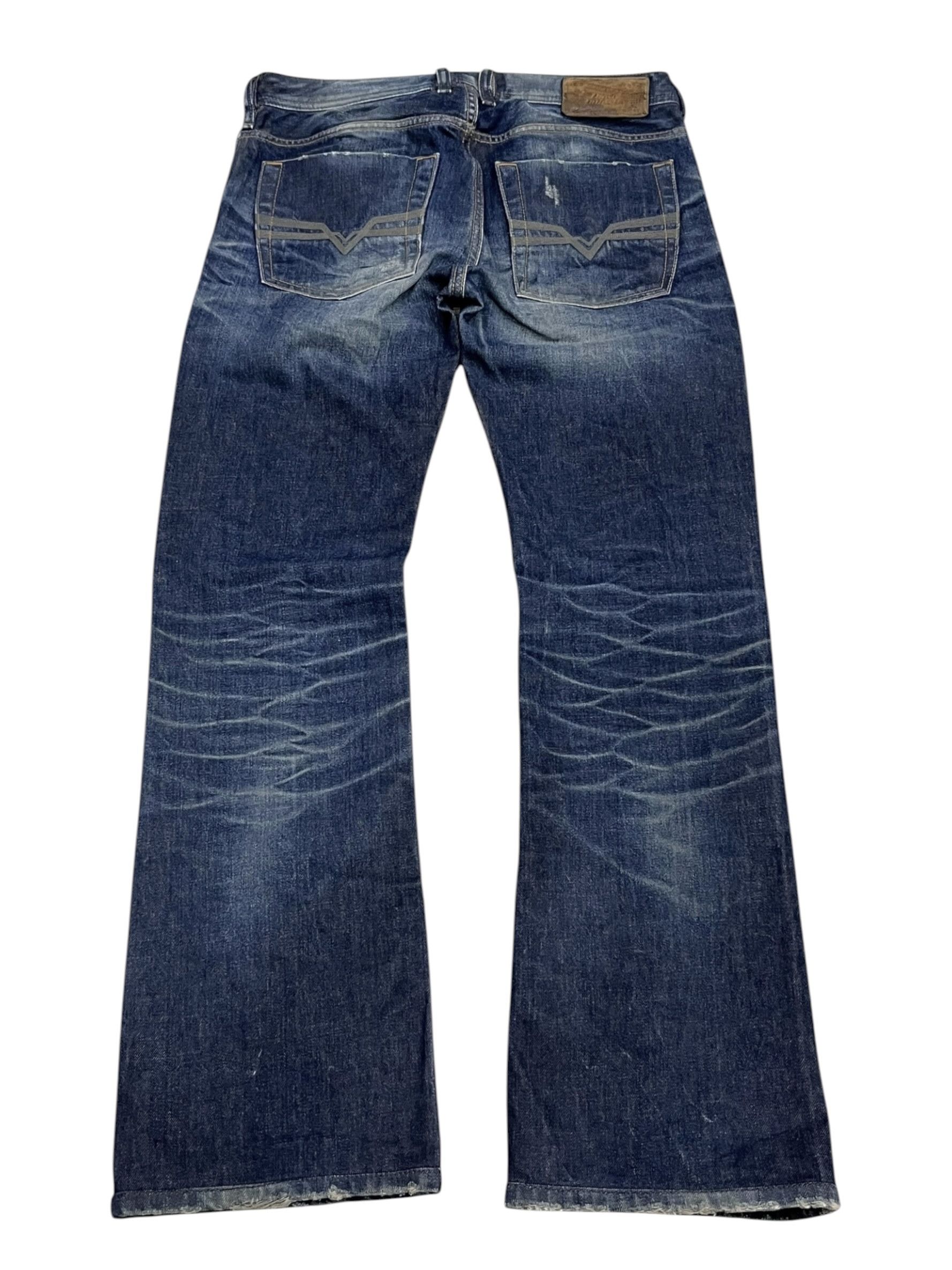 Diesel RARE🔥Vintage DIESEL ZATINY Mud Wash Regular Bootcut Flare💥 Size US 29 - 2 Thumbnail