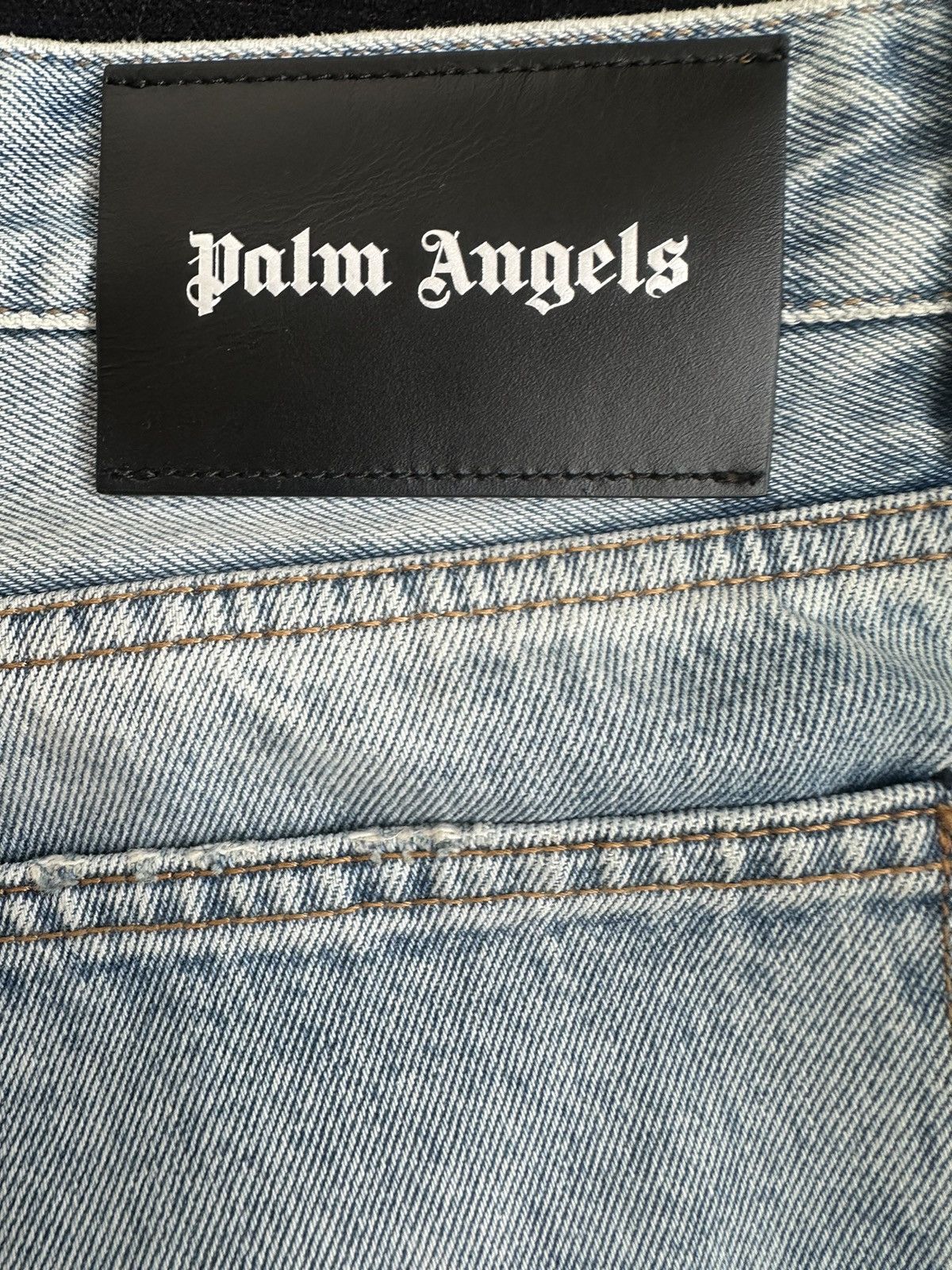 Palm Angels Palm Angels Logo Jeans Size US 36 / EU 52 - 9 Thumbnail