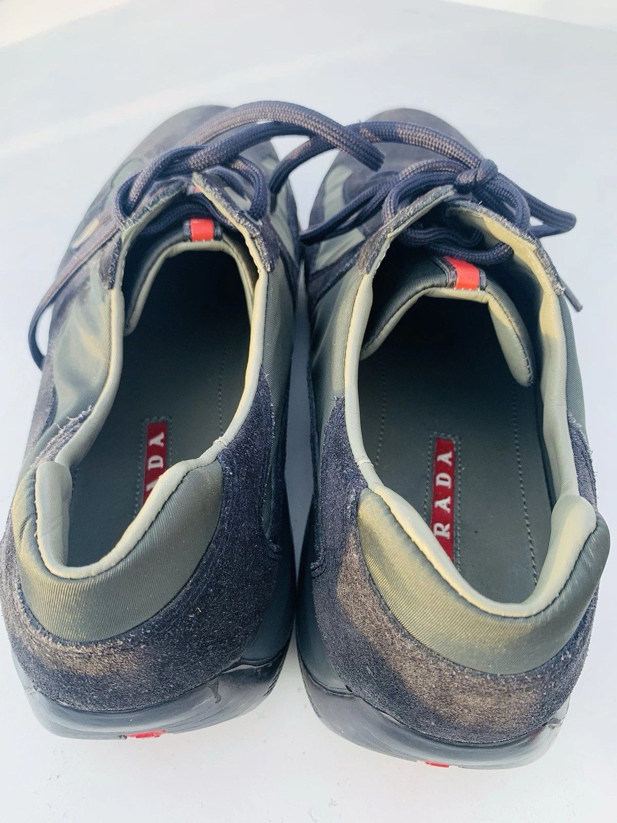 Prada Prada America's Cup Navy Blue Leather 9.5 Suede Size US 9.5 / EU 42-43 - 8 Thumbnail
