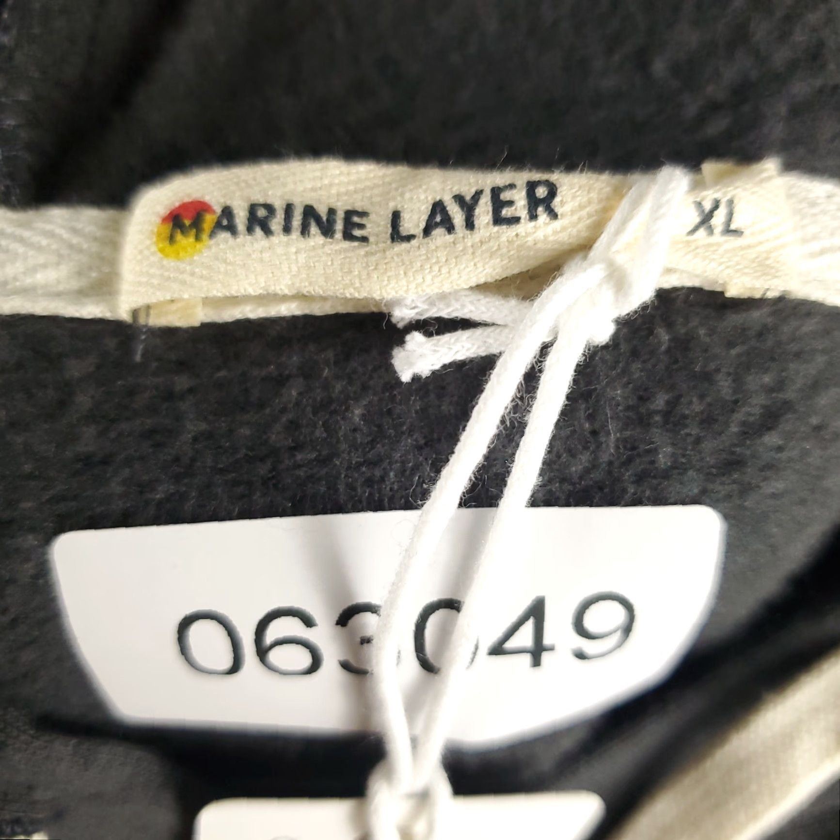 Marine Layer Marine Layer Hoodie Mens XL Gray Pullover Sweatshirt Cotton Blend Fleece Size US XL / EU 56 / 4 - 8 Thumbnail