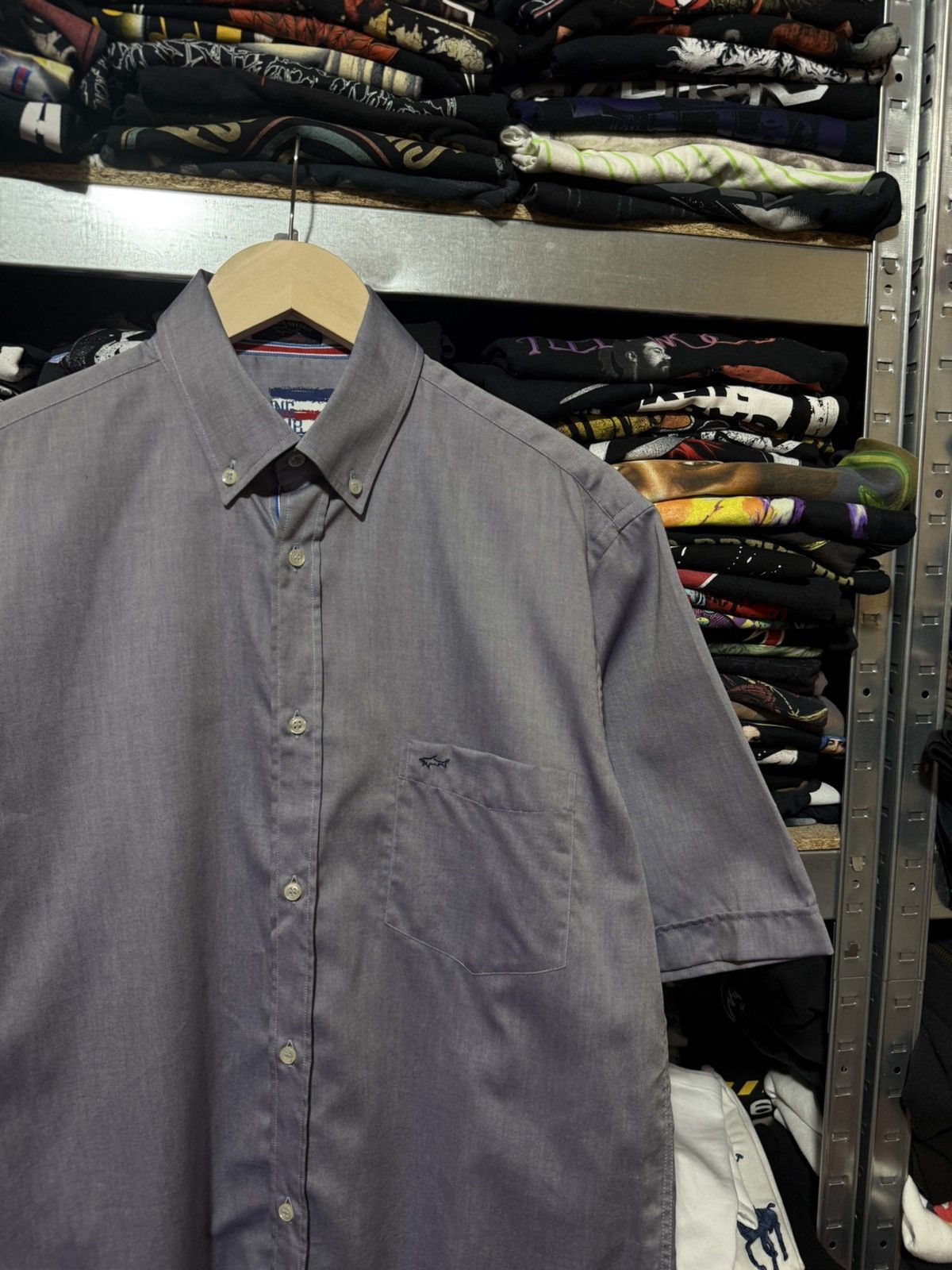 Paul & Shark Vintage 90’s Paul & Shark Yachting Rare Button Shirt Y2K Size US L / EU 52-54 / 3 - 2 Thumbnail