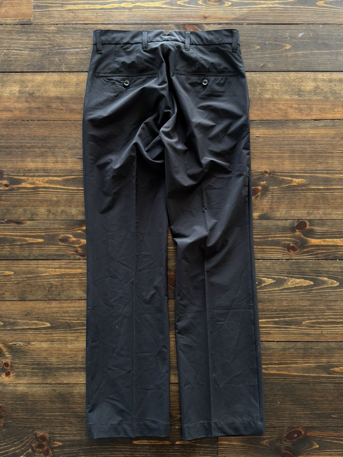 J.Lindeberg J. Lindeberg Nylon Black Classic Pants Size US 30 / EU 46 - 6 Thumbnail