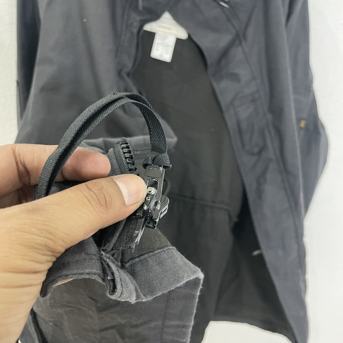 Alpha Industries Vintage 90s Alpha Industries Button Ups Jacket Size US L / EU 52-54 / 3 - 7 Thumbnail