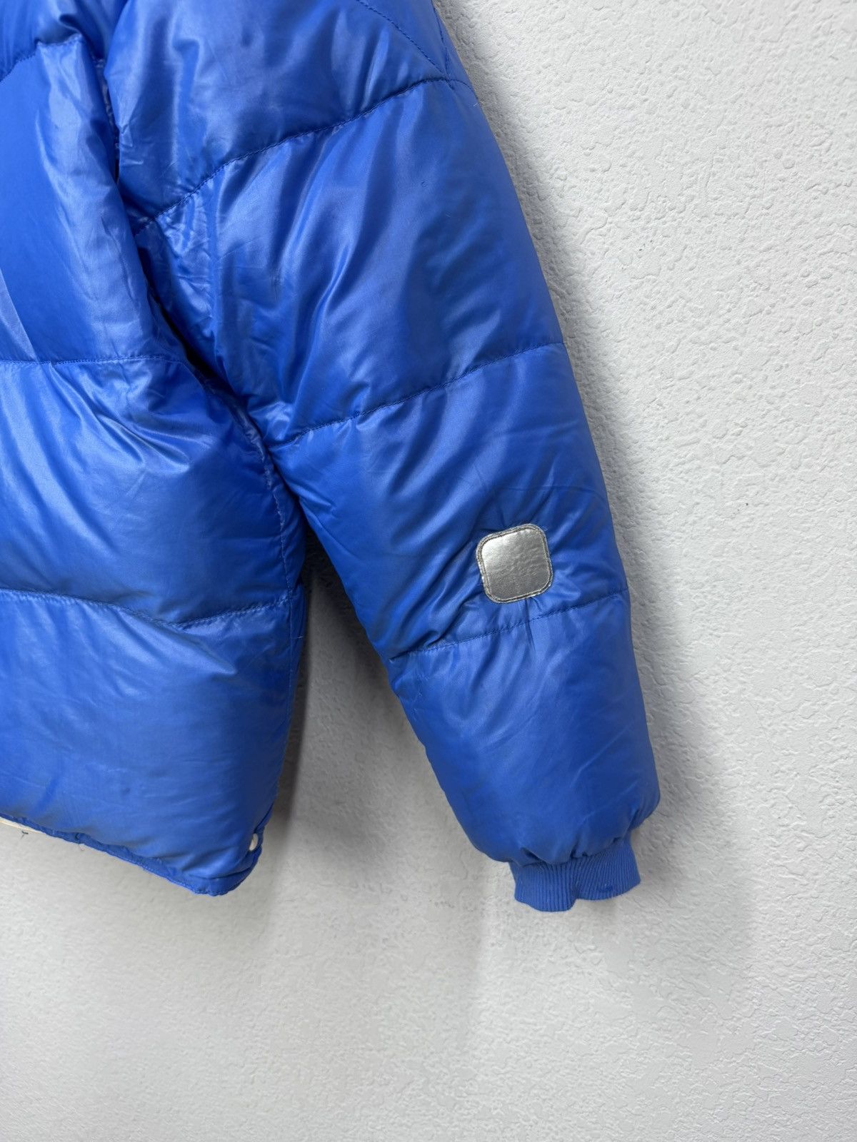 Moncler Vintage Moncler Down Puffer Jacket Hooded Blue Archival Size US M / EU 48-50 / 2 - 11 Thumbnail