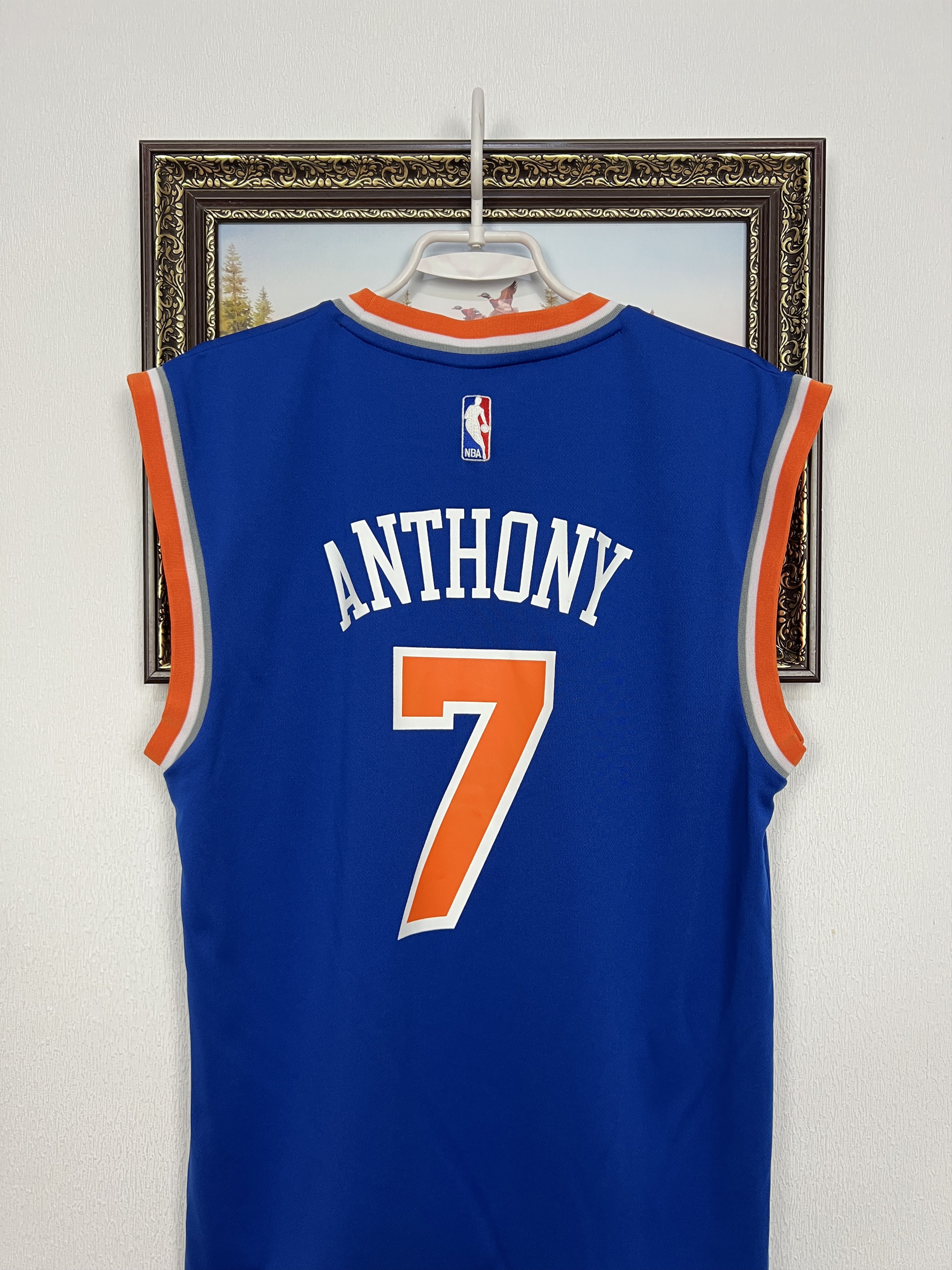 Adidas Vintage Adidas New York Knicks #7 Anthony NBA Jersey Size US S / EU 44-46 / 1 - 10 Thumbnail