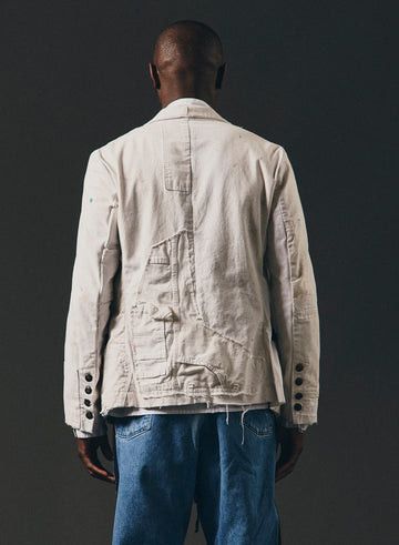 Greg Lauren $1250 Greg Lauren Painters Pant Tux Jacket Size US XL / EU 56 / 4 - 5 Thumbnail