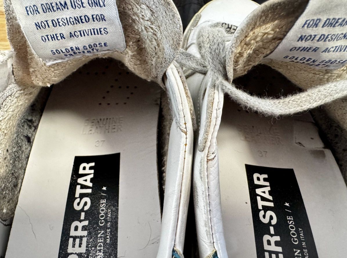 Golden Goose Superstar Golden Goose Sneakers Size US 7 / IT 37 - 3 Thumbnail