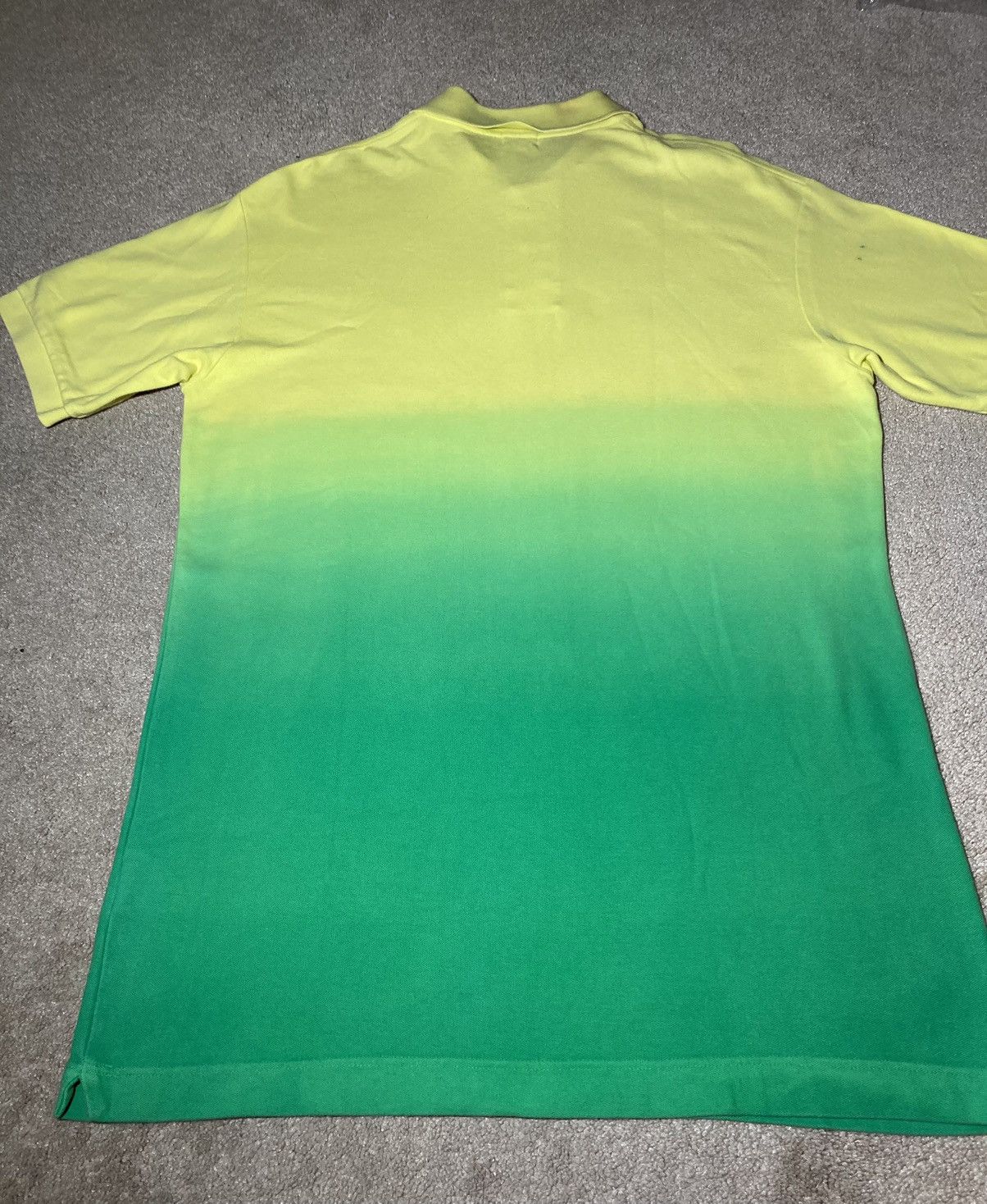 Bape 2008 Bape One Point Gradient Polo Brazil Yellow Large Nigo Size US L / EU 52-54 / 3 - 3 Thumbnail