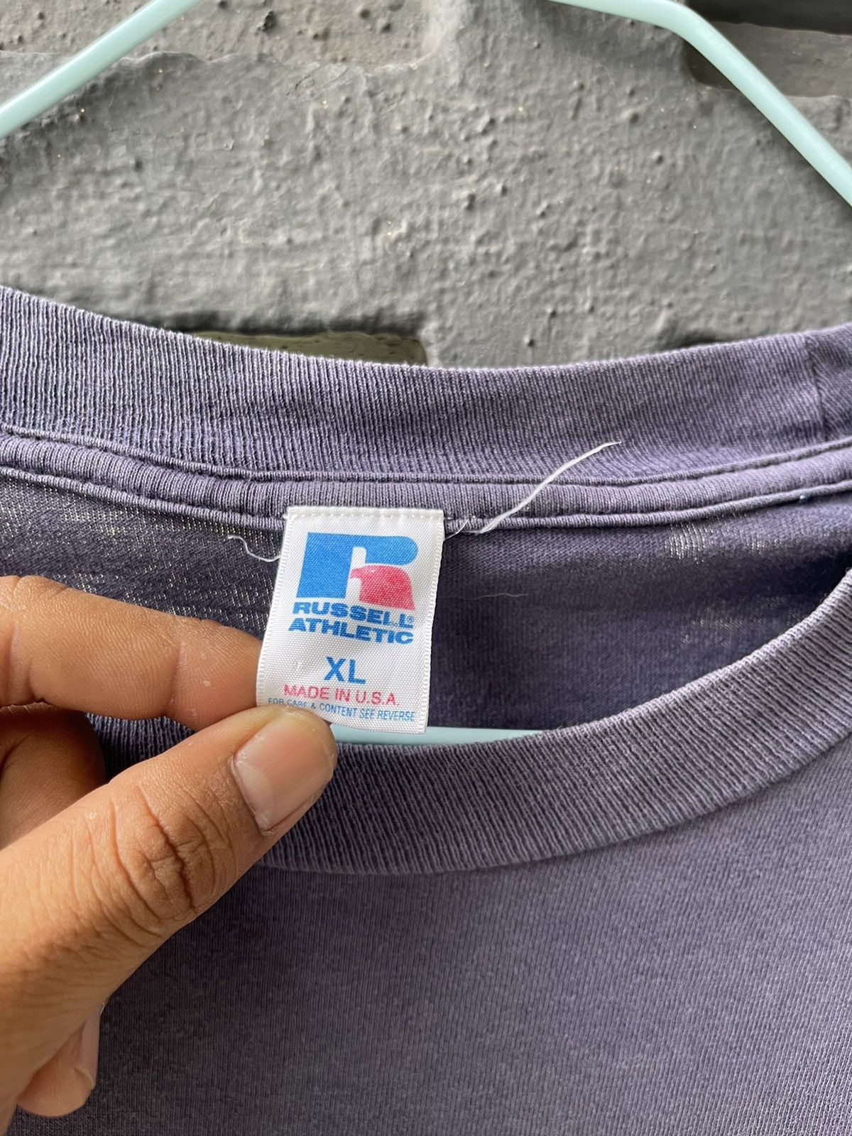 Russell Athletic × Vintage Vintage Russell Athletic sun faded t-shirt Size US XL / EU 56 / 4 - 3 Thumbnail