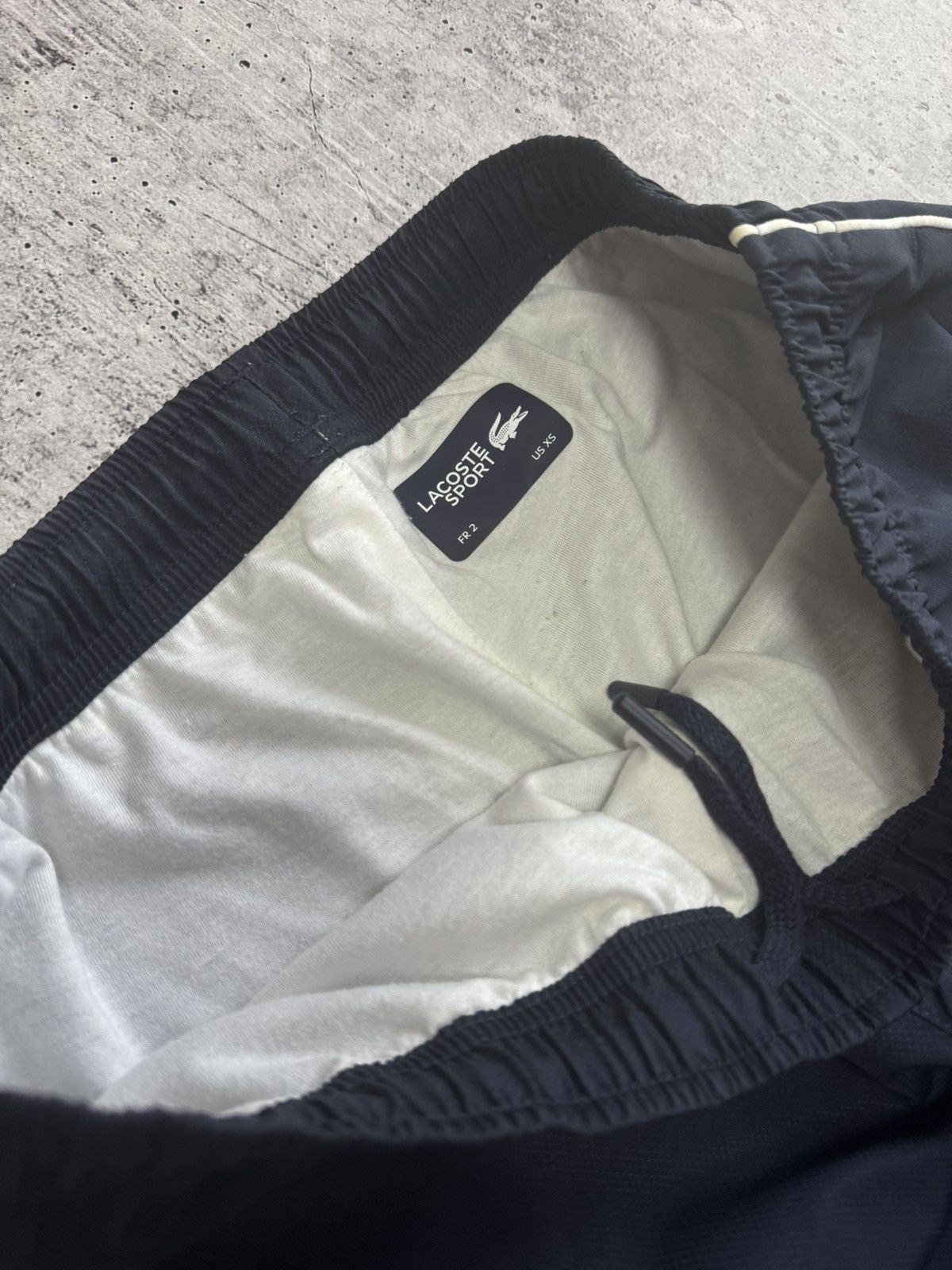 Lacoste Lacoste Vintage Y2K Nylon Track Pants Joggers Size US 30 / EU 46 - 5 Thumbnail