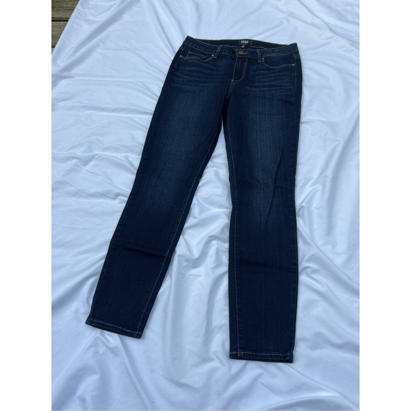 Paige Paige Verdugo Ankle Blue Jeans Woman’s Size 30 Size 30" / US 8 / IT 44 - 2 Thumbnail