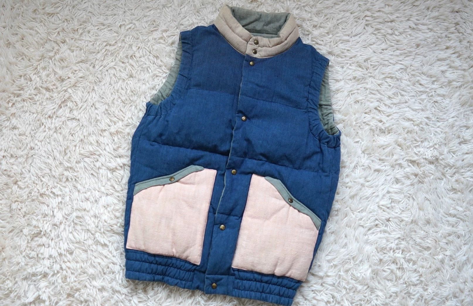 Visvim VISVIM Indigo Natural Dyed 2Sided Vtg Cloth Vest Size US S / EU 44-46 / 1 - 1 Thumbnail