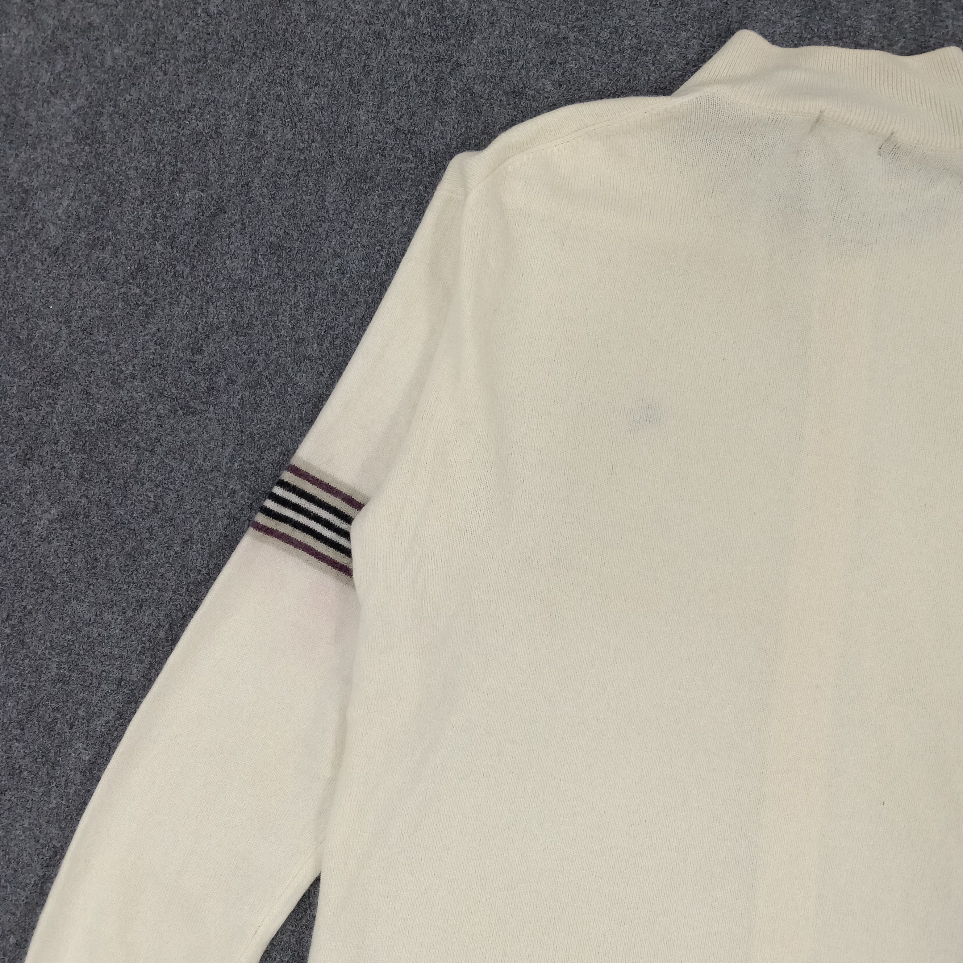 Burberry × Vintage Burberry Italian Brand Sweater Jacket Size US S / EU 44-46 / 1 - 7 Thumbnail