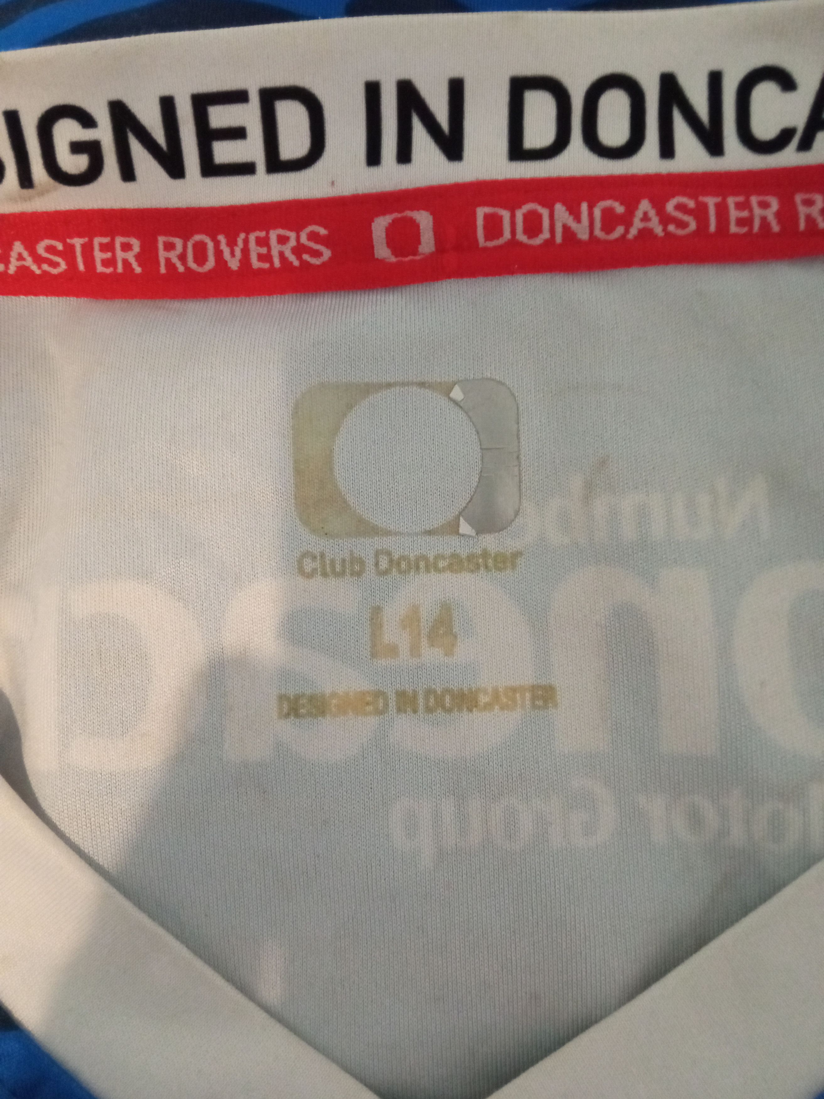 Vintage Doncaster Rovers Away football shirt 2021 - 2022 Size US XXS / EU 40 - 3 Thumbnail