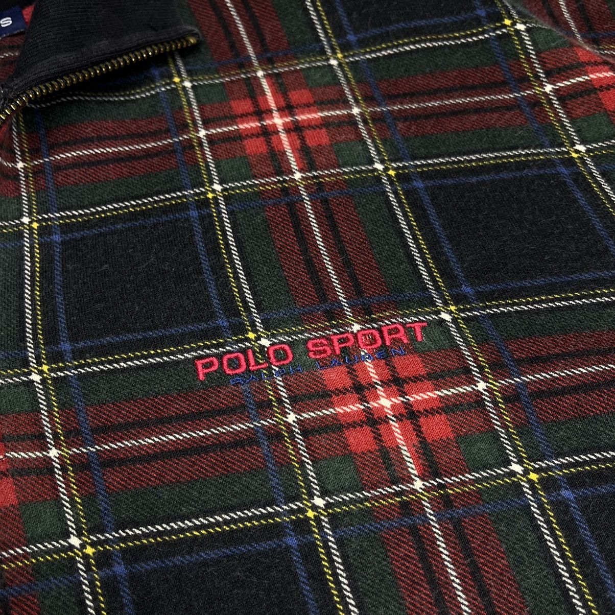 Polo Ralph Lauren × Vintage Vintage Polo Sport Halfzip Size US M / EU 48-50 / 2 - 6 Thumbnail