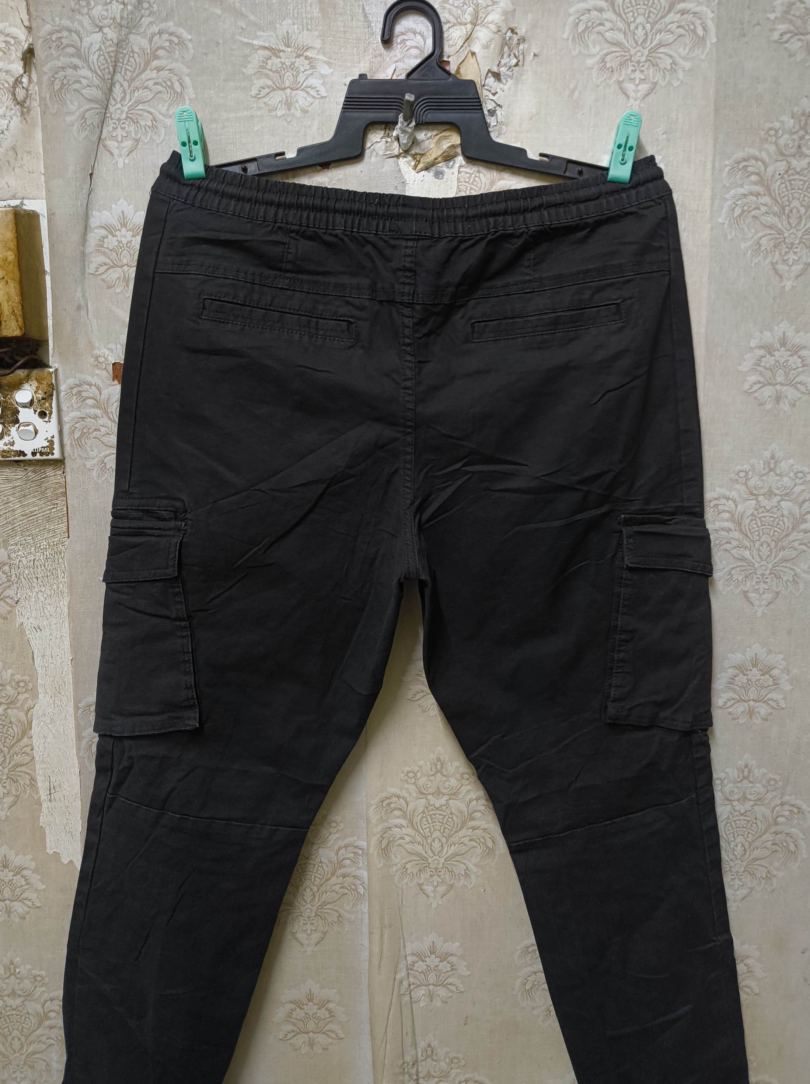 Denim & Co. Denim Co. Black Slim cuffed Cargo pants Size US 36 / EU 52 - 11 Thumbnail