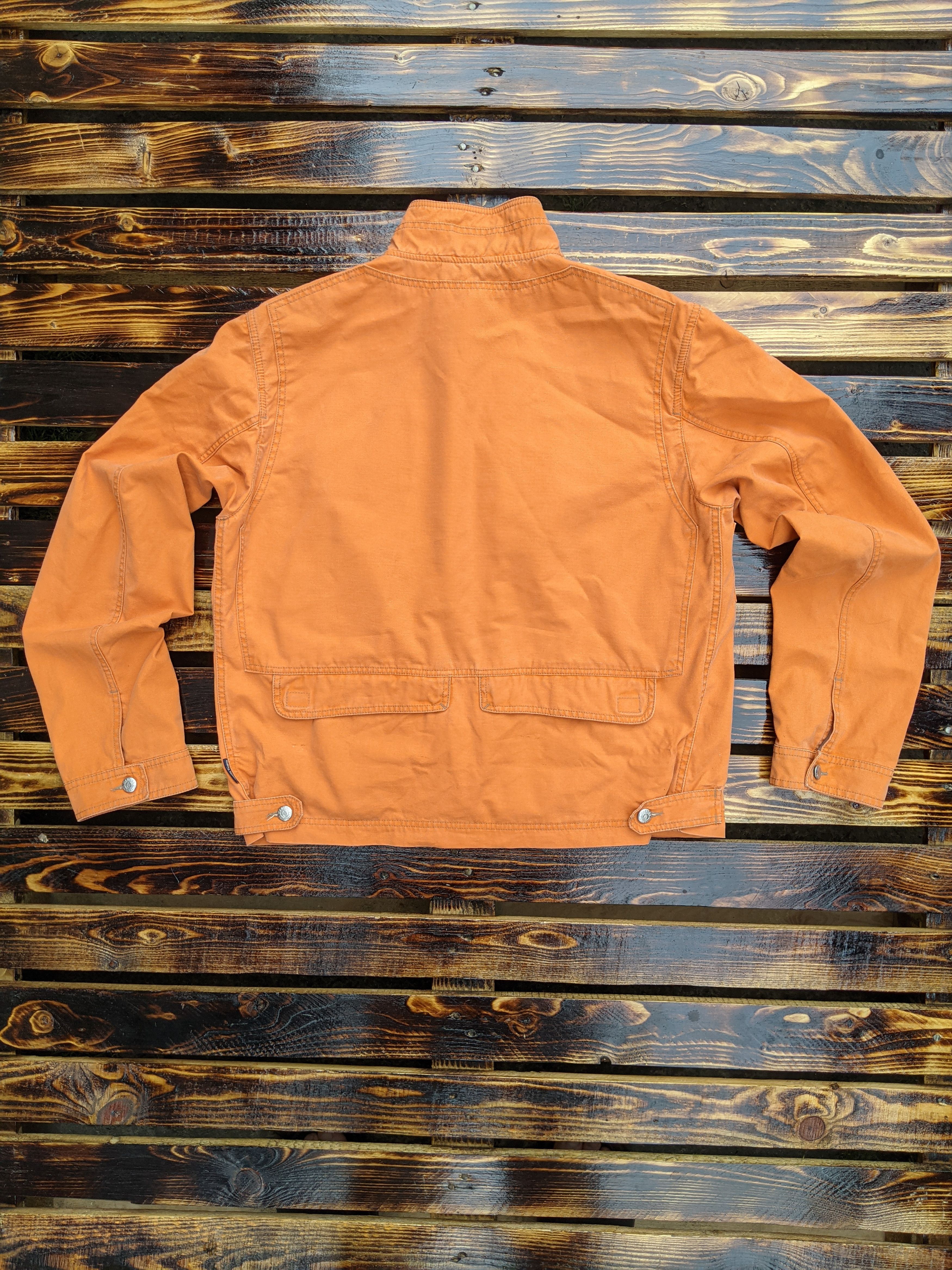 Canvas Vintage MARINA YACHTING Orange Canvas Cotton Jacket Size L Size US L / EU 52-54 / 3 - 5 Thumbnail