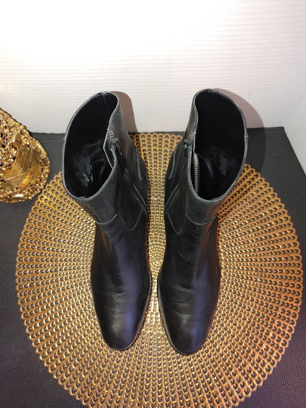 Marc Fisher Marc Fisher Helki Leather Boots Size 7.5M Size US 7.5 / IT 37.5 - 2 Thumbnail