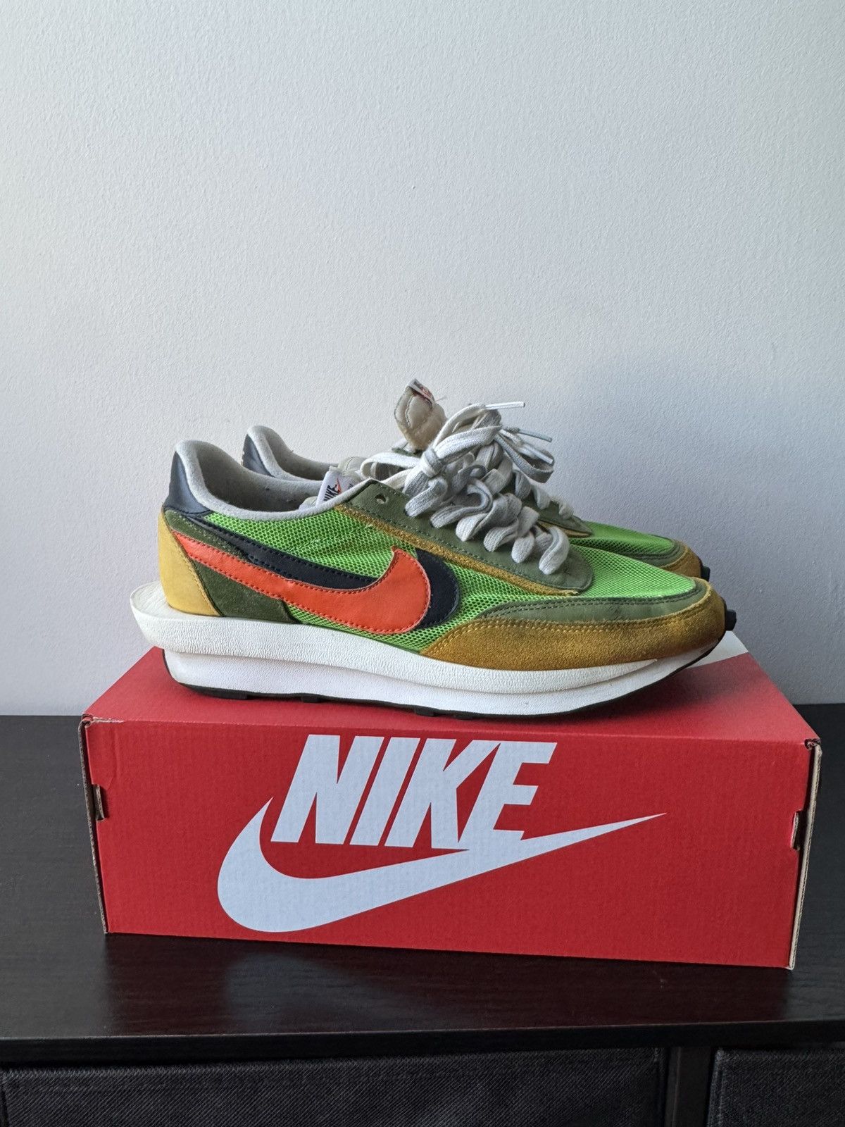 Nike × Sacai Sacai x Nike Green/Orange Size US 10.5 / EU 43-44 - 1 Thumbnail
