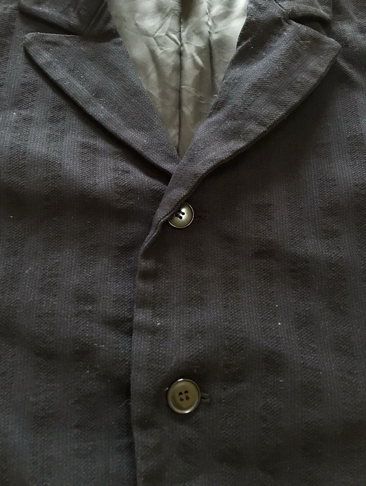 Yohji Yamamoto Limi Feu Button Up Blazer Jacket Size 36S - 6 Thumbnail