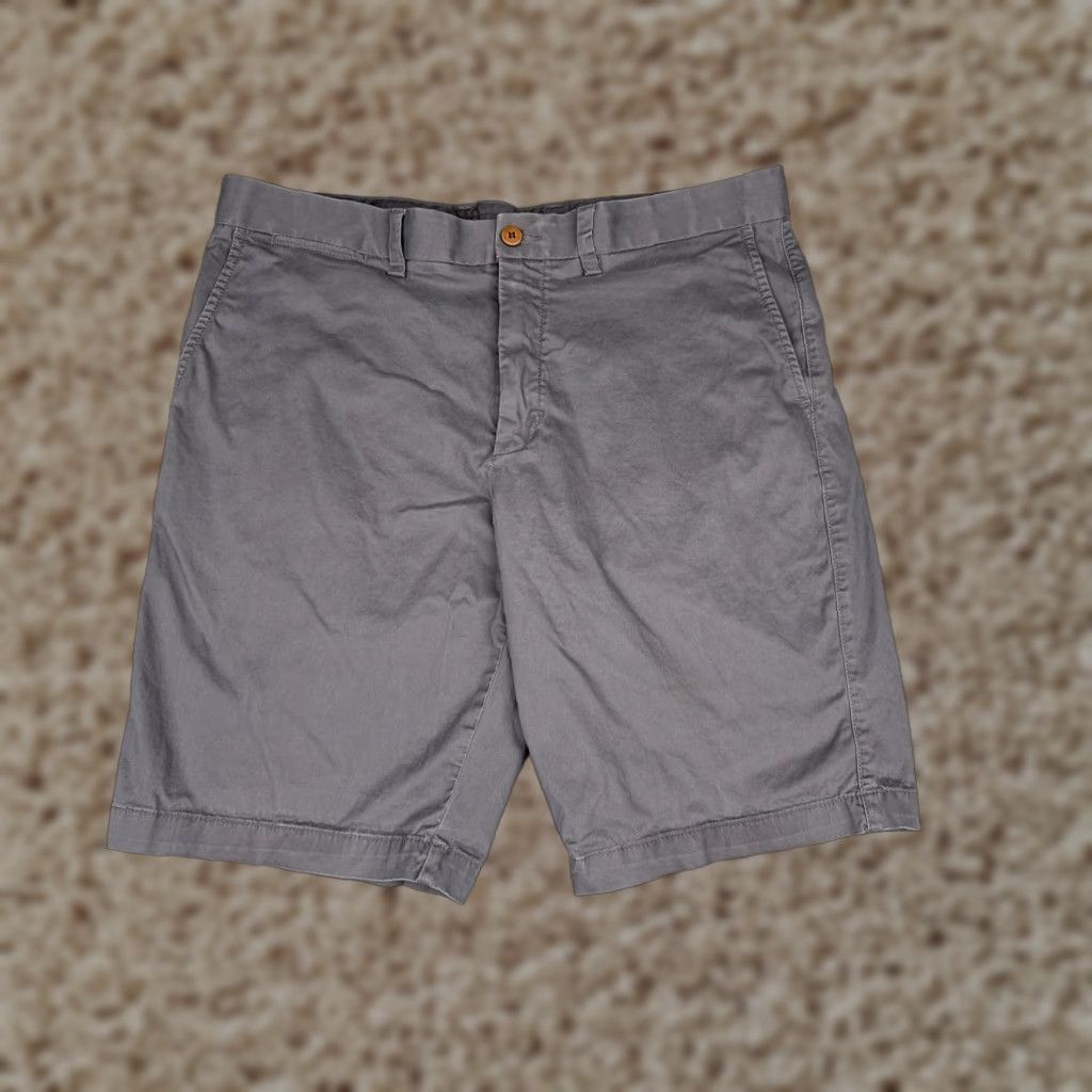 Tommy Bahama Tommy Bahama Shorts Mens 38 Gray Stretch Chino Flat Front Zip Fly Marlin Casual Pants Size US 38 / EU 54 - 1 Thumbnail