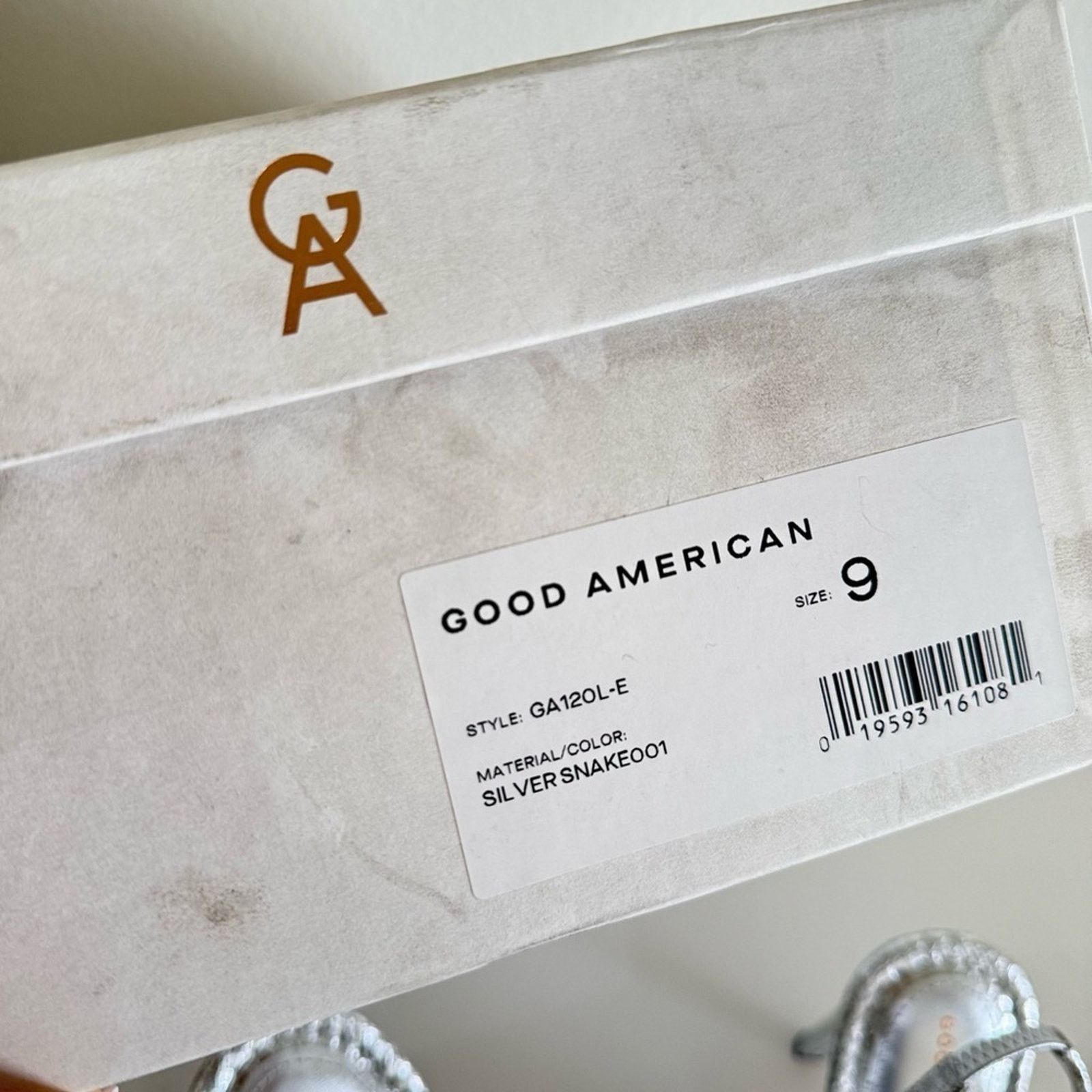 Good American New! Good American Silver Heels, Size 9 Size US 9 / IT 39 - 10 Thumbnail