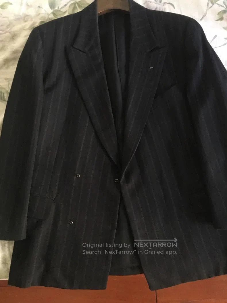 Comme des Garcons Comme des Garcons Archive Striped Wool Blazer. Size US S / EU 44-46 / 1 - 7 Thumbnail