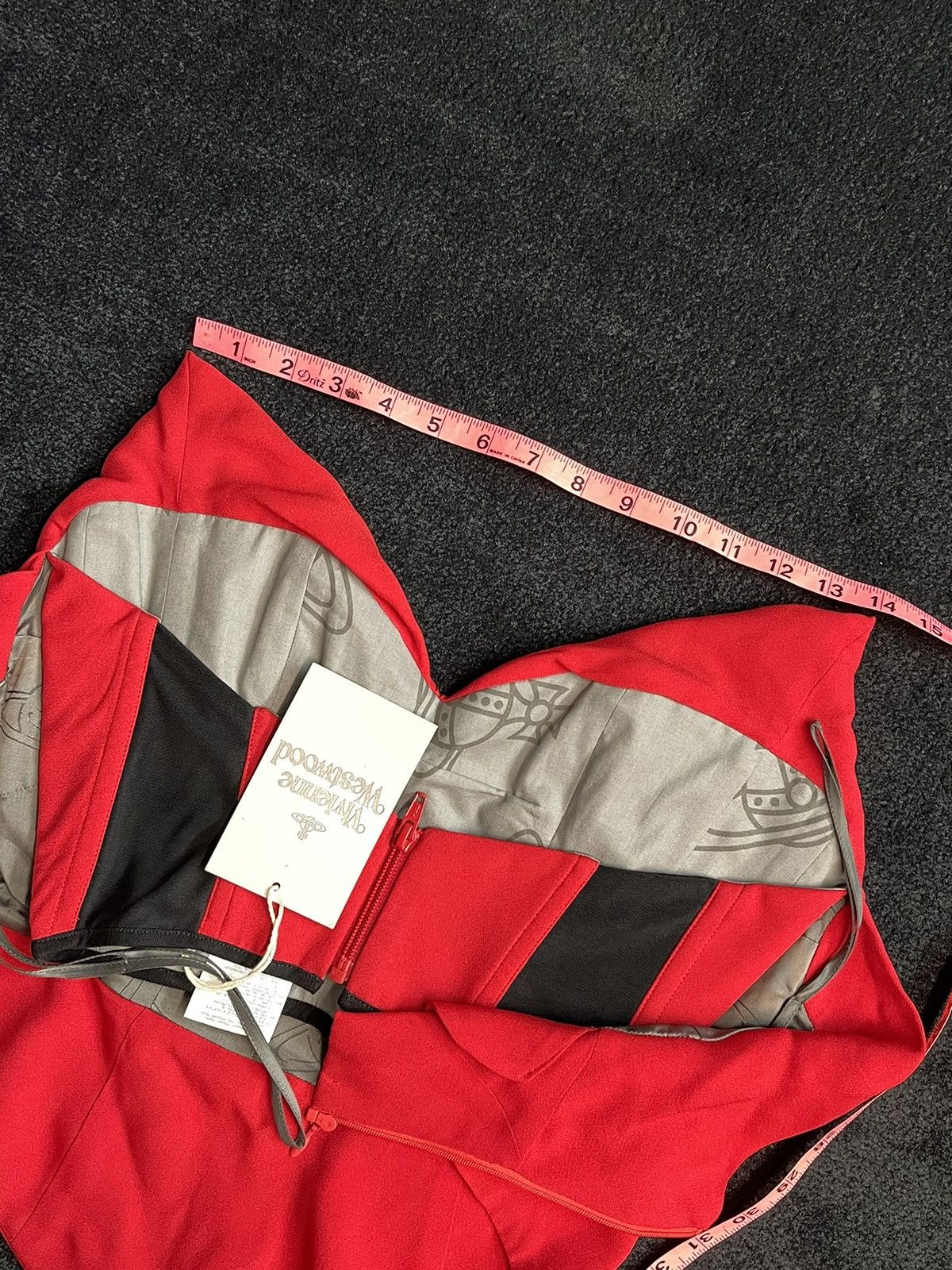 Vivienne Westwood Vivienne Westwood SS18 WILMA CORSET TOP RED NWT IT 42 Size M / US 6-8 / IT 42-44 - 22 Thumbnail