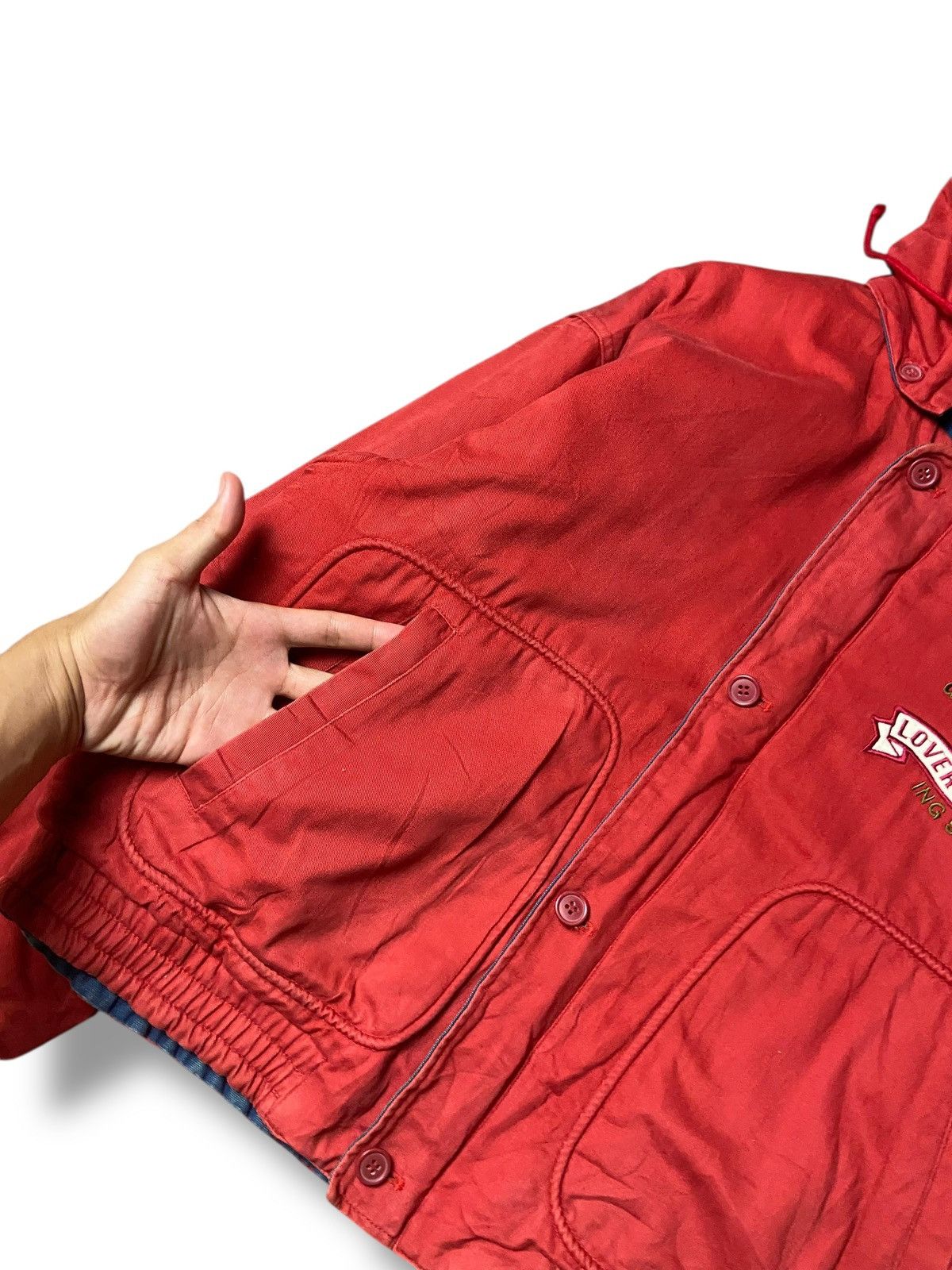 Japanese Brand Vintage Posh Boy Reversible Bomber Jacket (142) Size US M / EU 48-50 / 2 - 6 Thumbnail