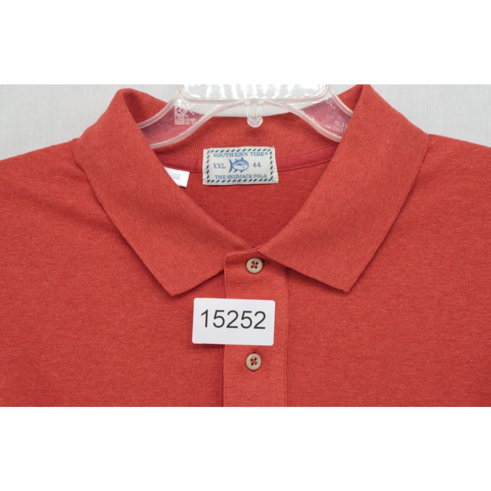 Southern Tide Southern Tide Shirt Men's XXL Orange The Skipjack Preppy Modern Size US XXL / EU 58 / 5 - 7 Thumbnail