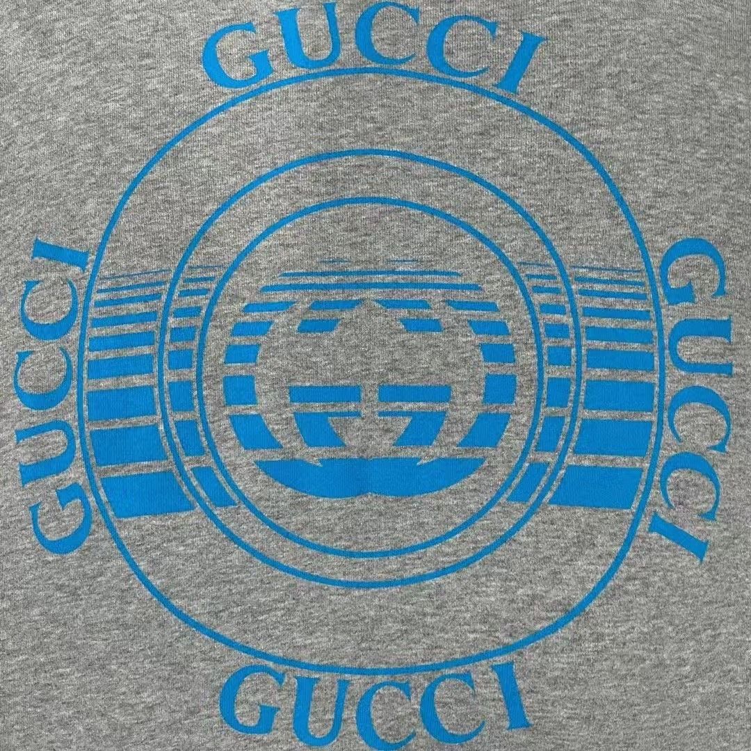 Gucci Gucci gray vintage record logo hoodie Size US XS / EU 42 / 0 - 4 Thumbnail