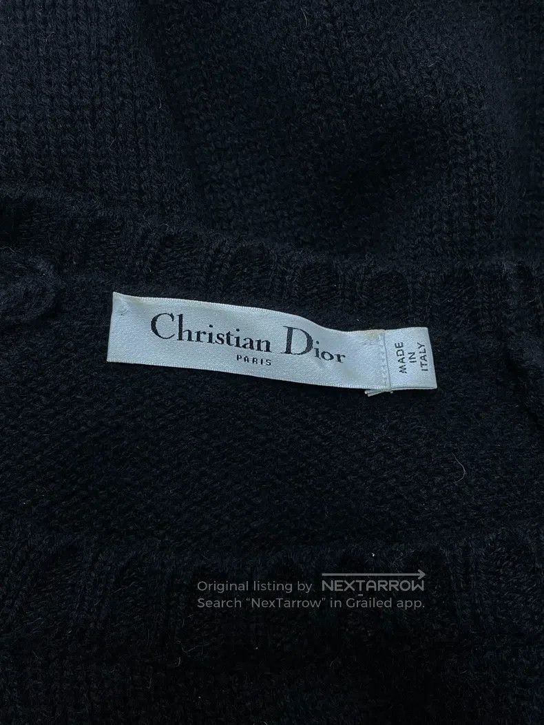 Dior Dior Black and white five-pointed star letter Duffy sleeve Size XS / US 0-2 / IT 36-38 - 4 Thumbnail