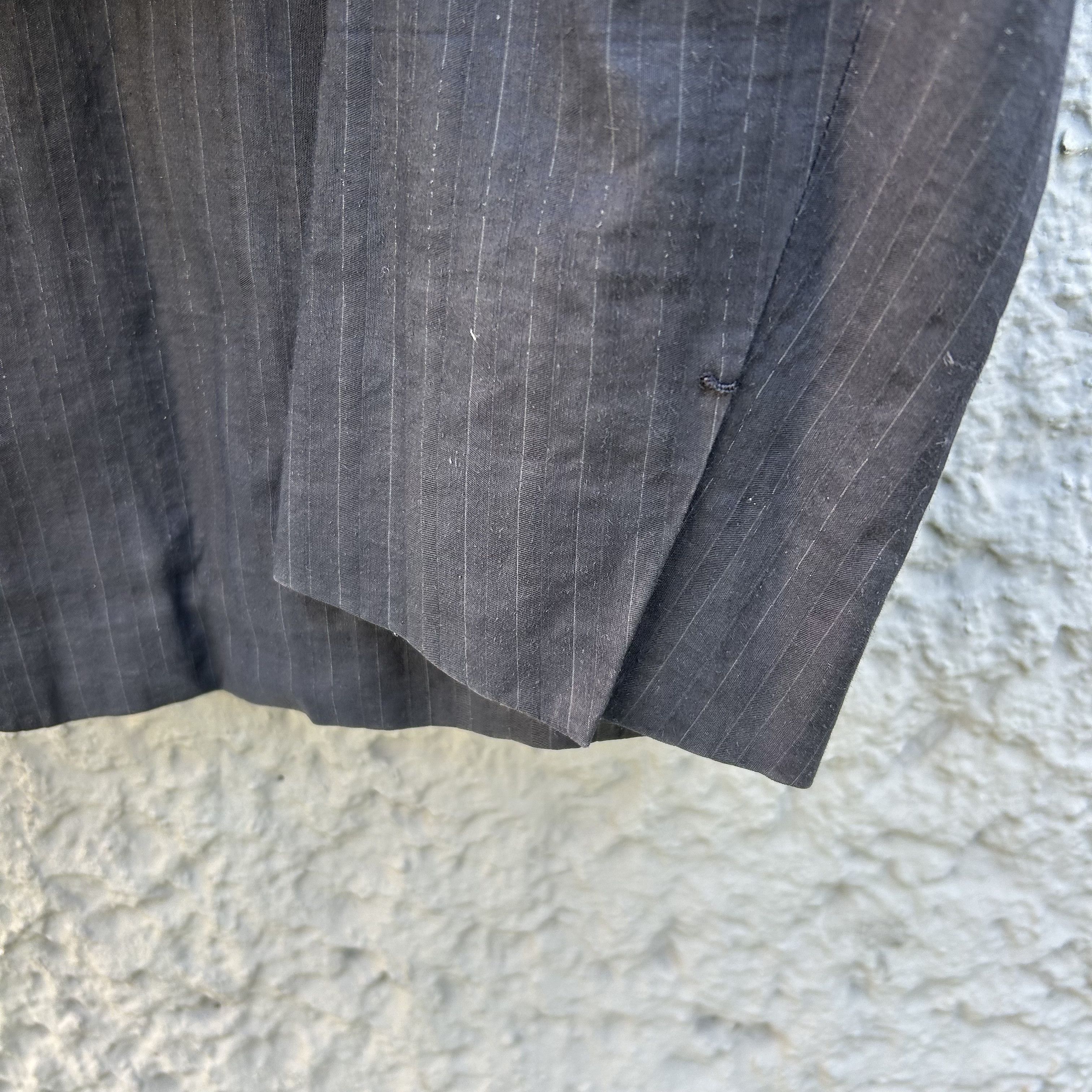 Jil Sander Jil Sander Dark Blue Pinstripe Blazer Jacket Size 48R - 8 Thumbnail
