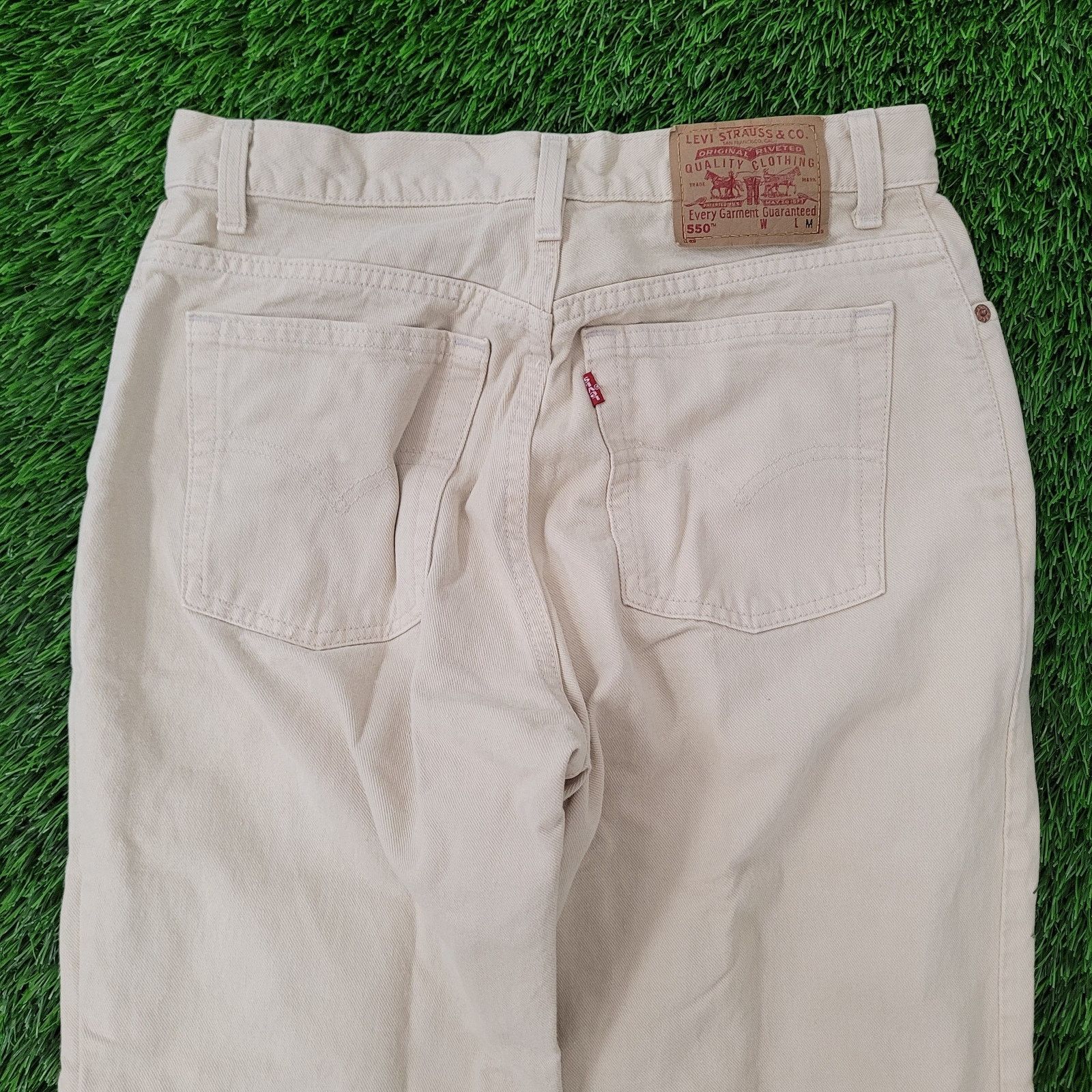 Levi's Vintage LEVIS 550 High-Rise Baggy Jeans Womens 8/9 30x30 USA Size 30" / US 8 / IT 44 - 14 Thumbnail