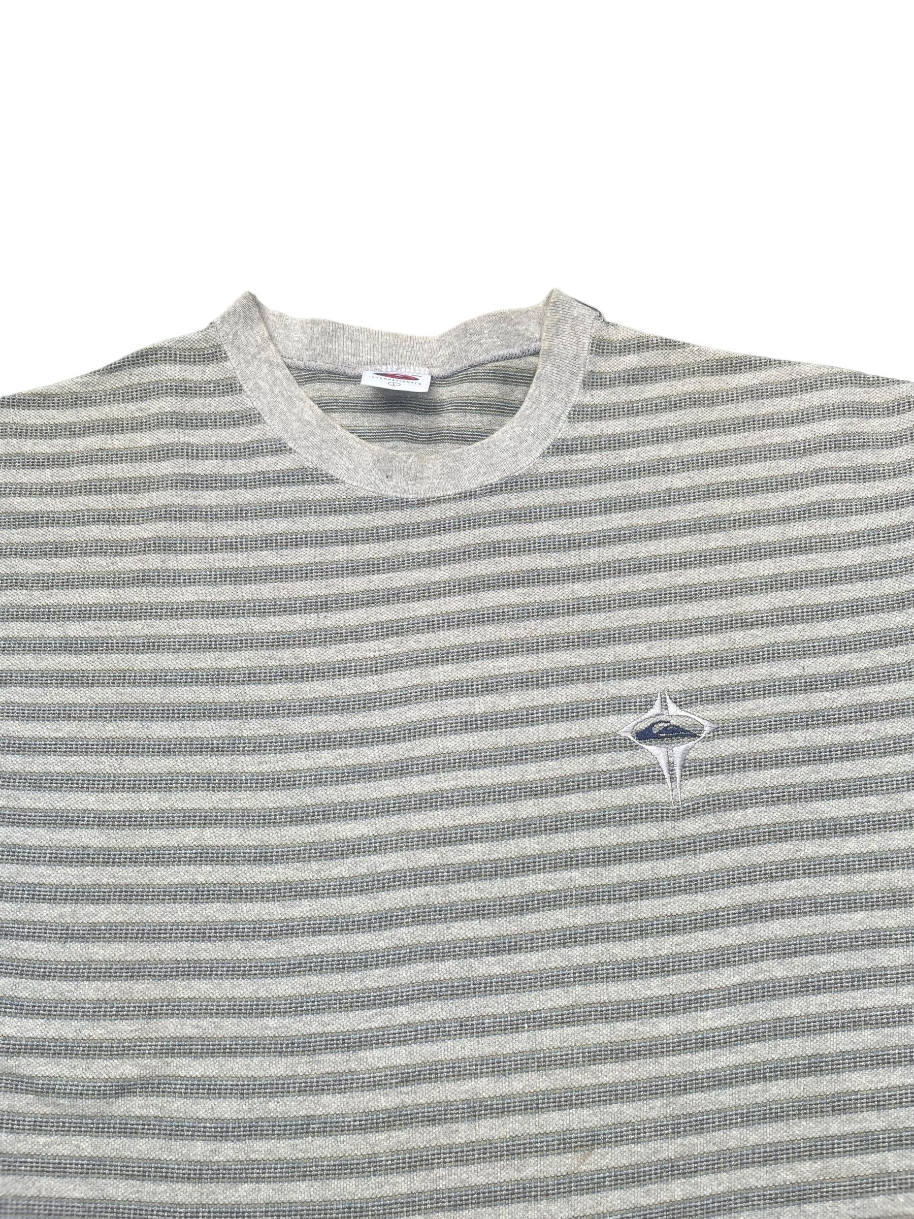 Quiksilver Vintage Quiksilver Stripes Tshirt Size US L / EU 52-54 / 3 - 4 Thumbnail