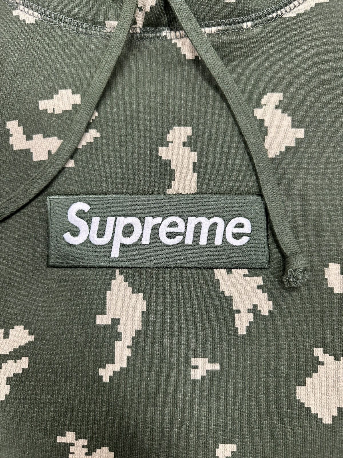 Supreme Supreme Box Logo Hooded Sweatshirt (FW21) Olive Russian Camo Size US M / EU 48-50 / 2 - 2 Thumbnail