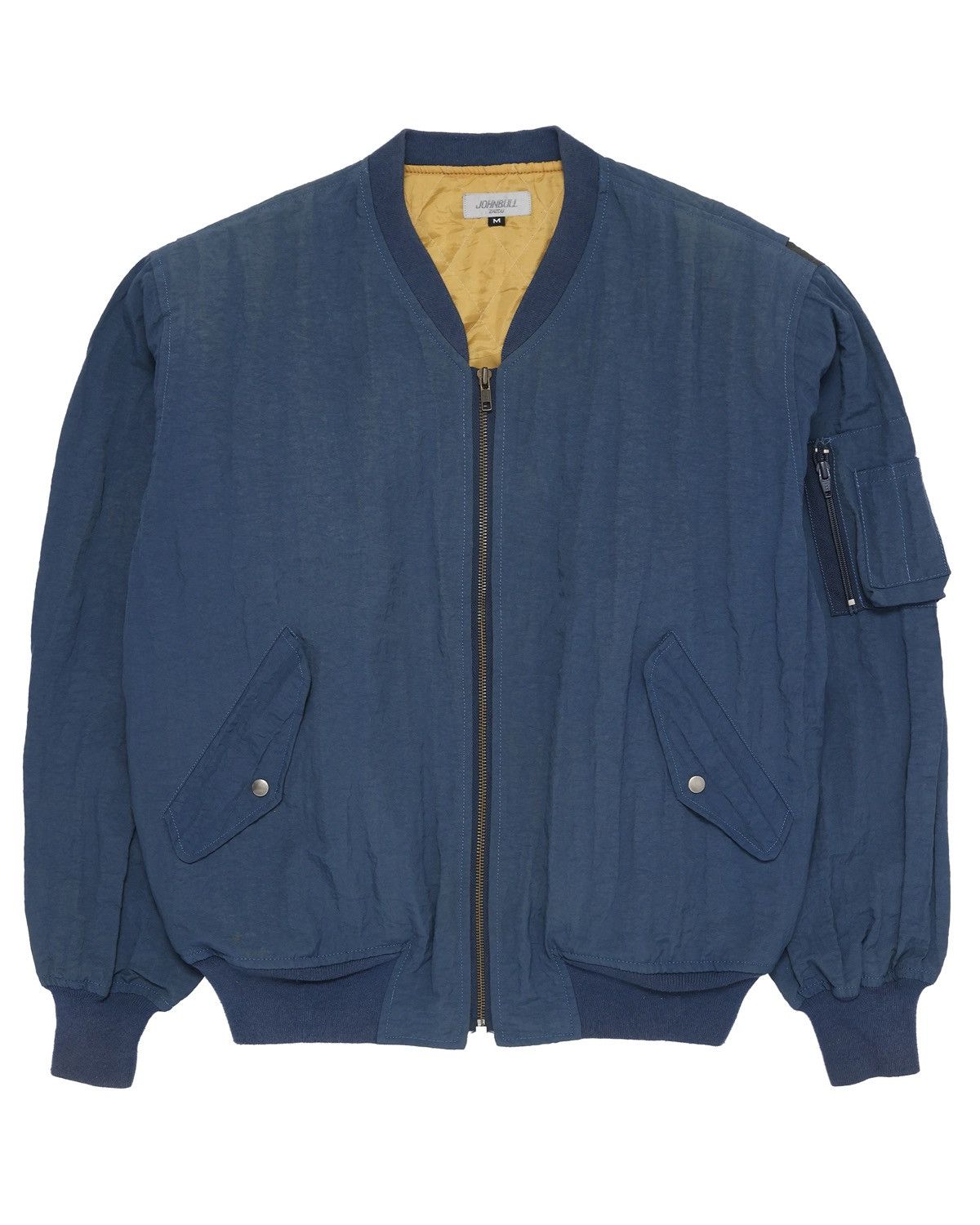 Vintage Johnbull Nylon bomber Jacket boxy Size US M / EU 48-50 / 2 - 1 Thumbnail