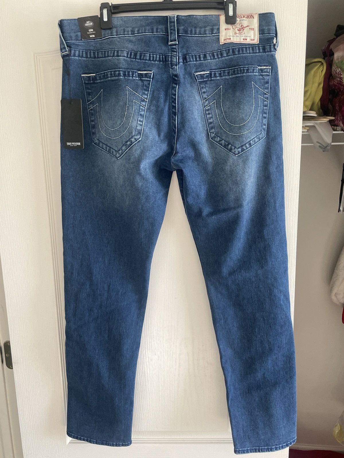 True Religion True Religion Blue Denim Size US 36 / EU 52 - 2 Thumbnail