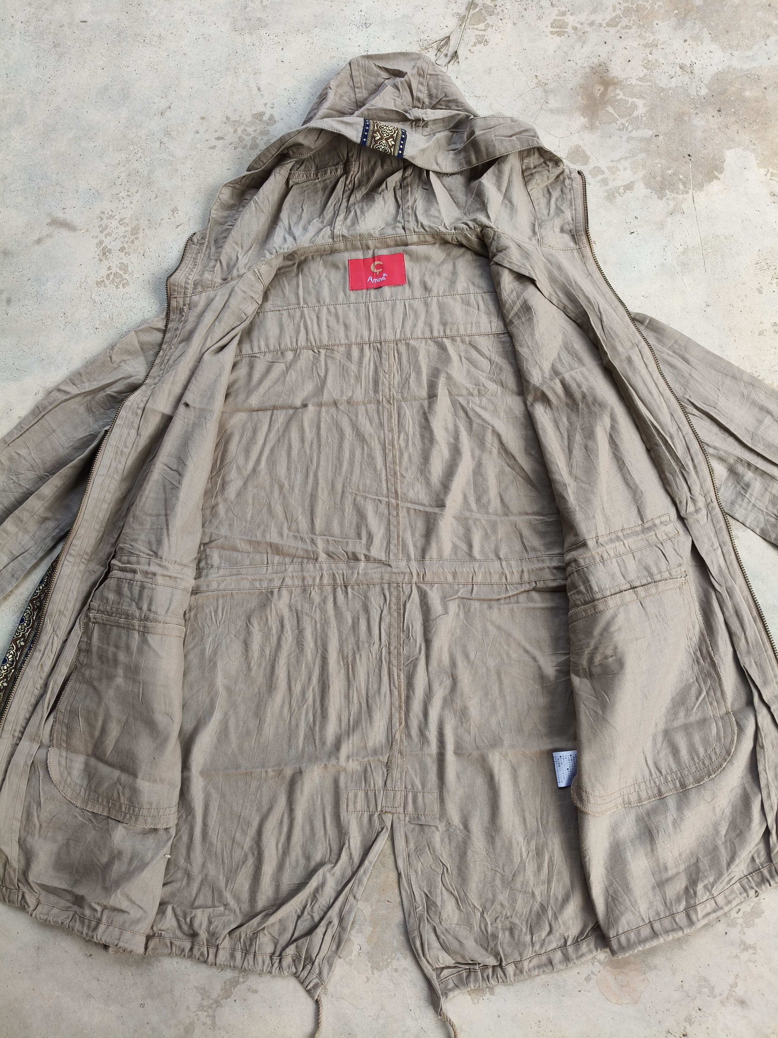 Japanese Brand Amina Long Jacket Size M / US 6-8 / IT 42-44 - 8 Thumbnail