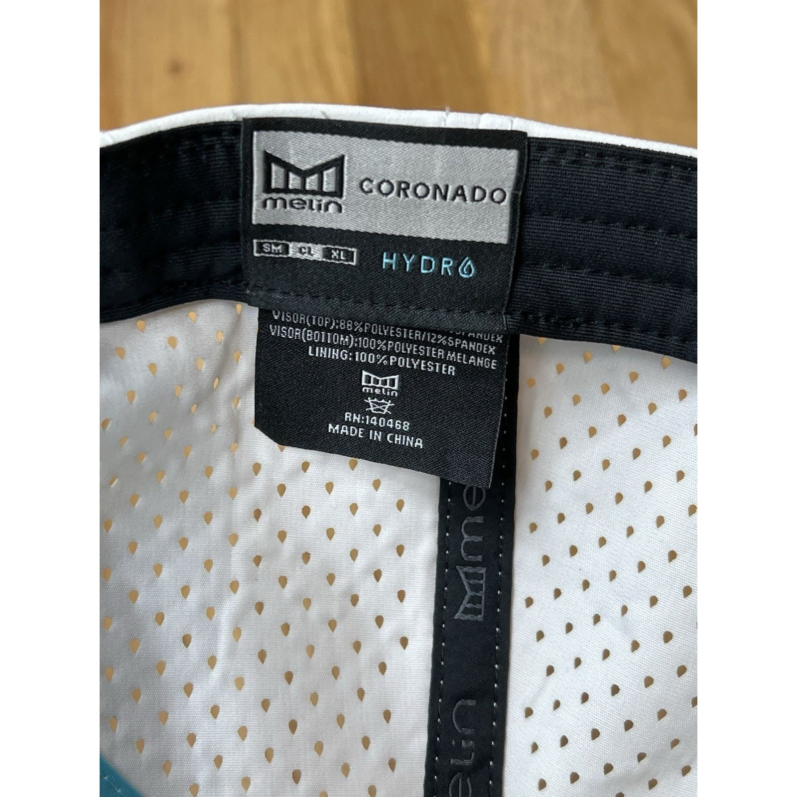 Other Melin Hydro Coronado Brick Flat Bill Hat, White, Classic Size ONE SIZE - 3 Thumbnail