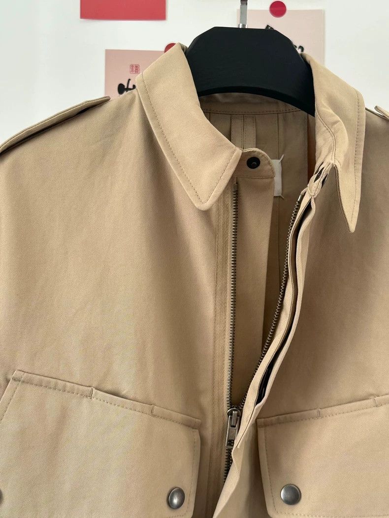 Maison Margiela Maison Margiela Show-style workwear jacket 20SS shawl workw Size US S / EU 44-46 / 1 - 4 Thumbnail
