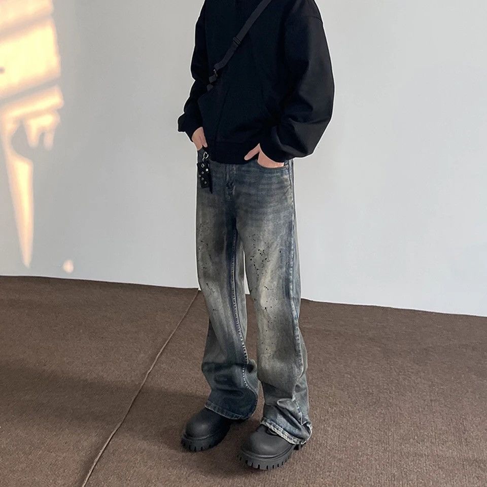 Vintage Y2k Streetwear Casual Fashion Trousers Vintage Blue Designer Size US 29 - 3 Thumbnail