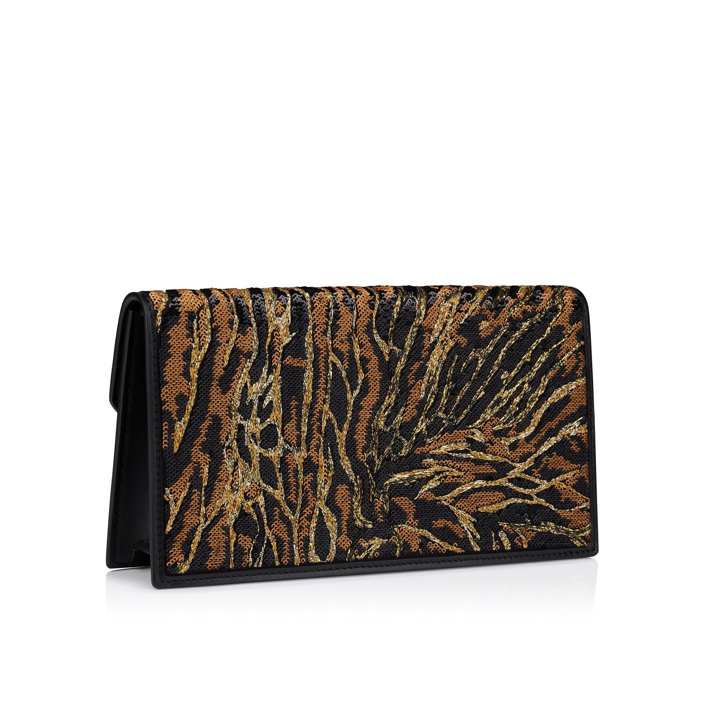 Christian Louboutin oc11z0126 Size: OS/Loubi54 Clutch in Black Size ONE SIZE - 2 Thumbnail