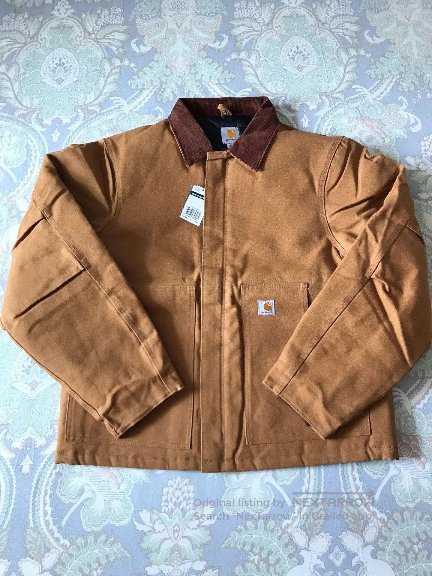Carhartt Carhartt J002 Brown Canvas Work Jacket. Size US L / EU 52-54 / 3 - 1 Thumbnail
